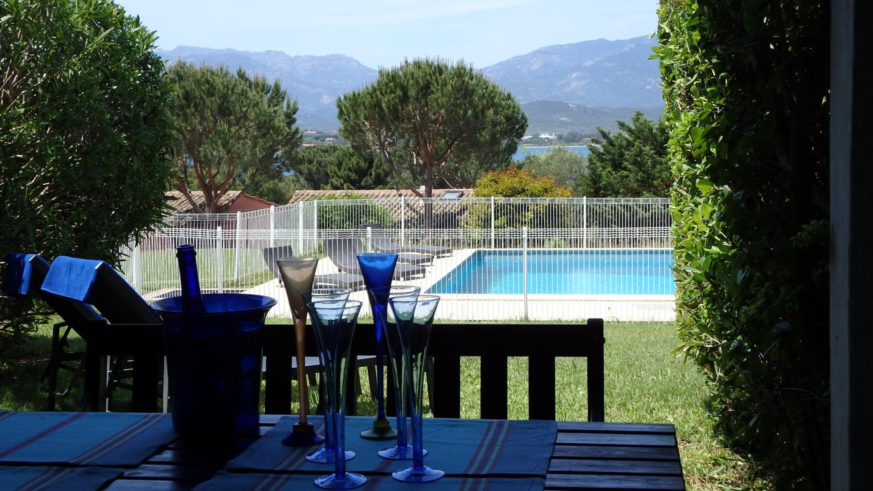 outdoor BBQ area