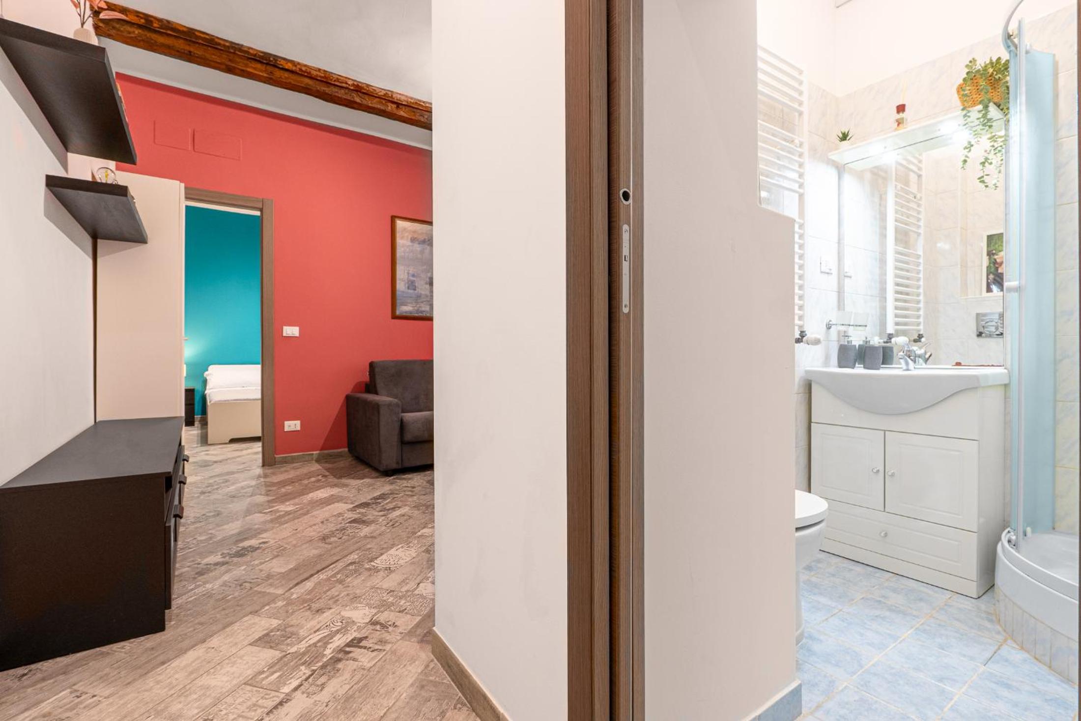 Rosa Homes THE GREEN - 2 rooms, air conditioning, Principe, Acquario, Porto Antico