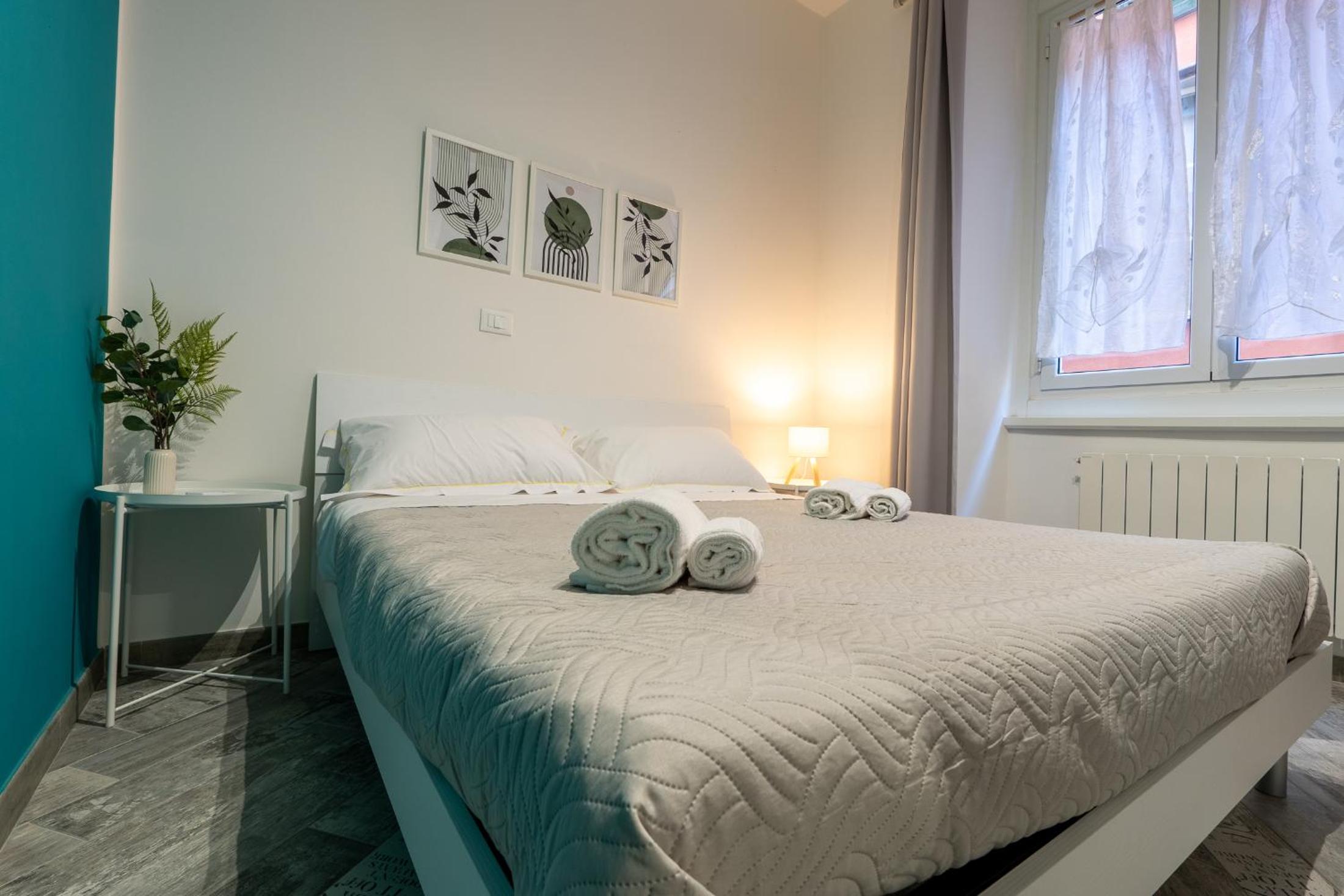 Rosa Homes THE GREEN - 2 rooms, air conditioning, Principe, Acquario, Porto Antico