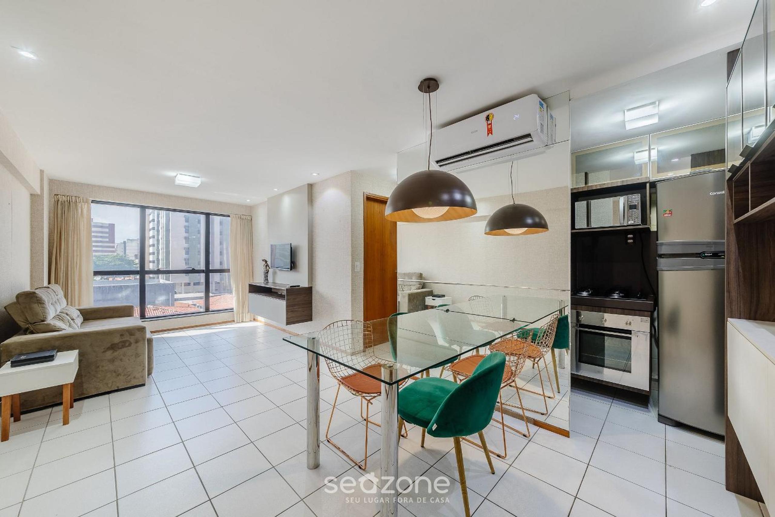 Apts 600m from Ponta Verde beach in condo w/ pool - RPV