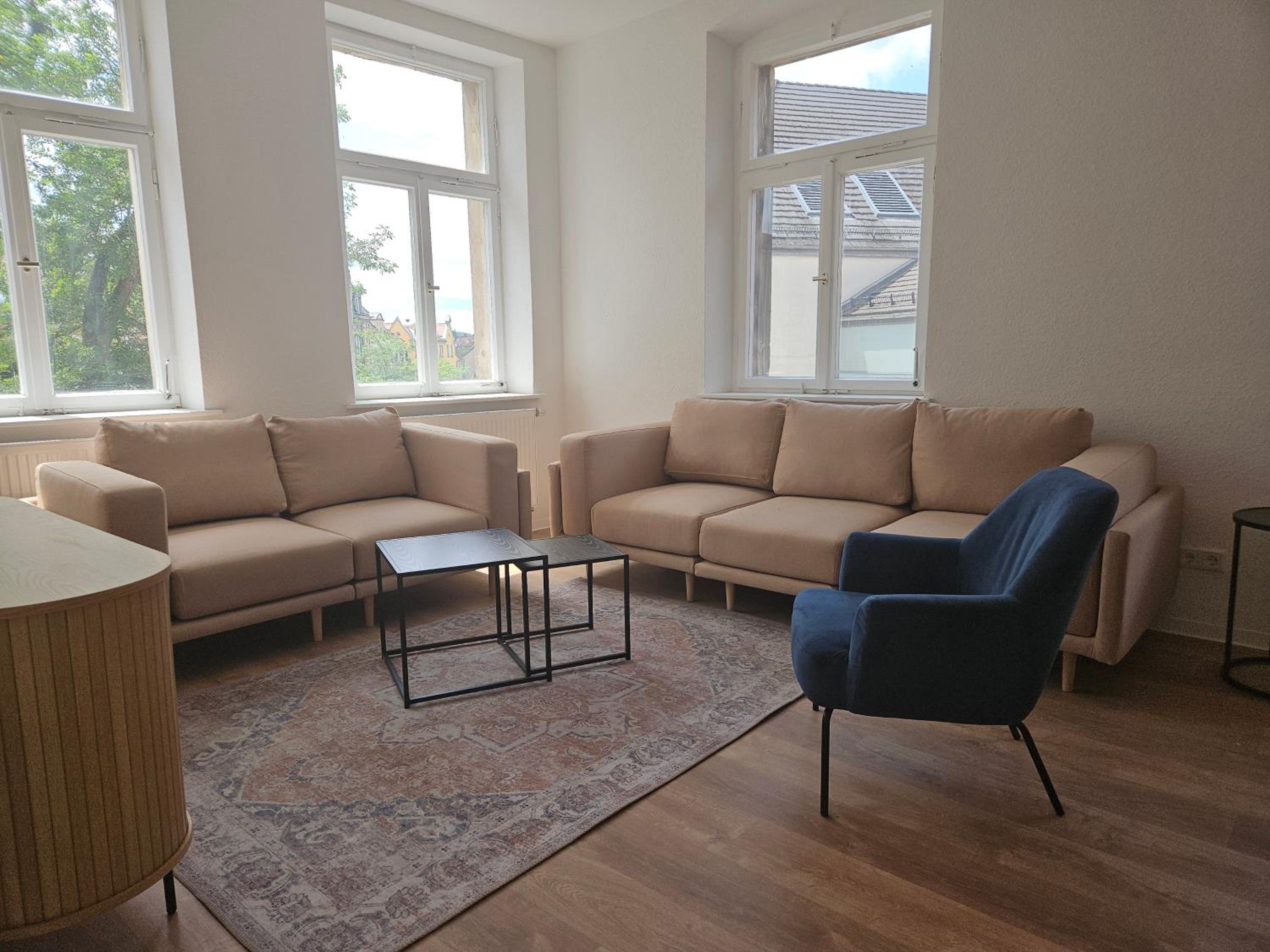 City Apartment Zentral in Fußgängerzone, 3 Schlafzimmer, 6 Personen