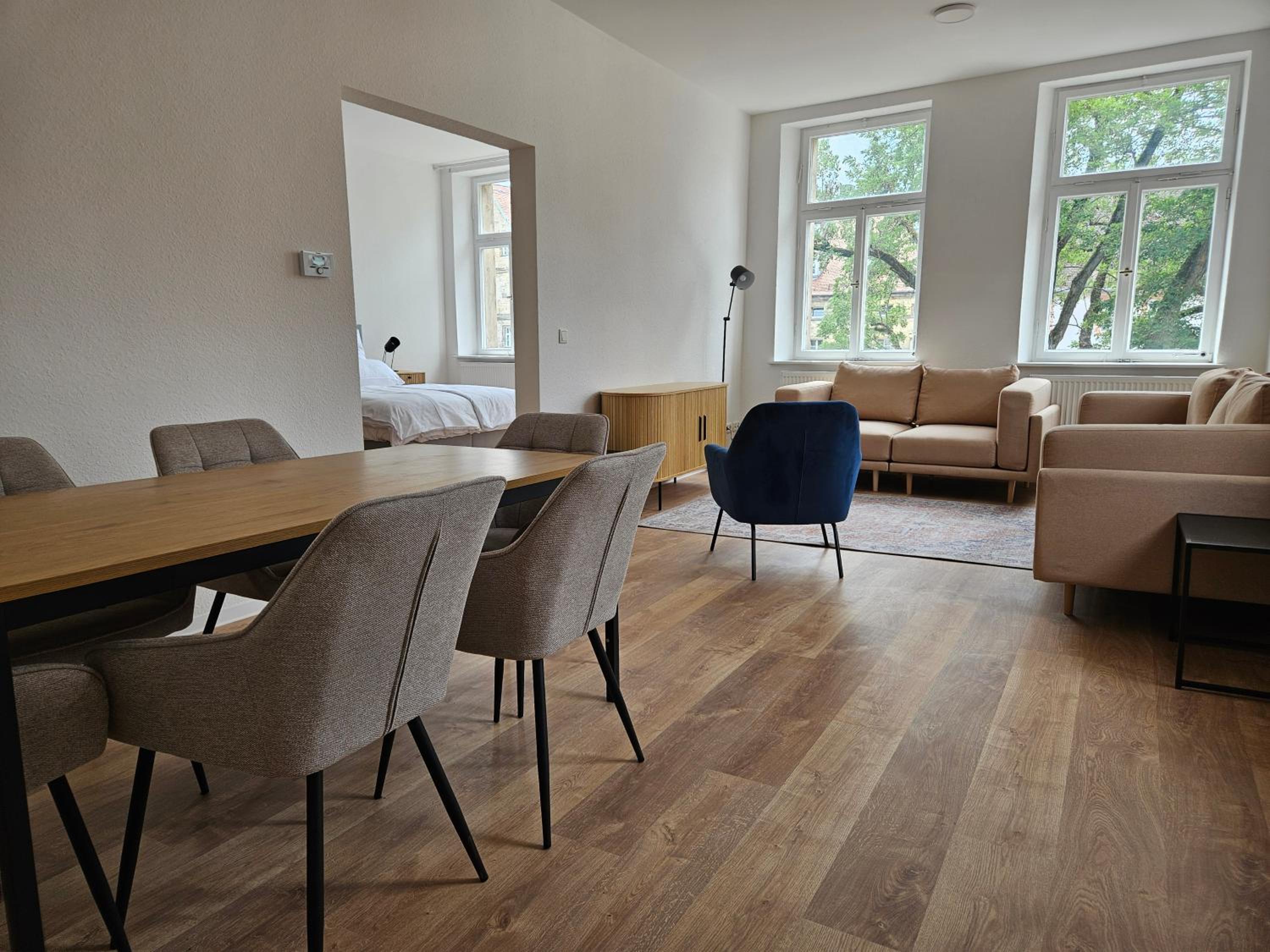City Apartment Zentral in Fußgängerzone, 3 Schlafzimmer, 6 Personen