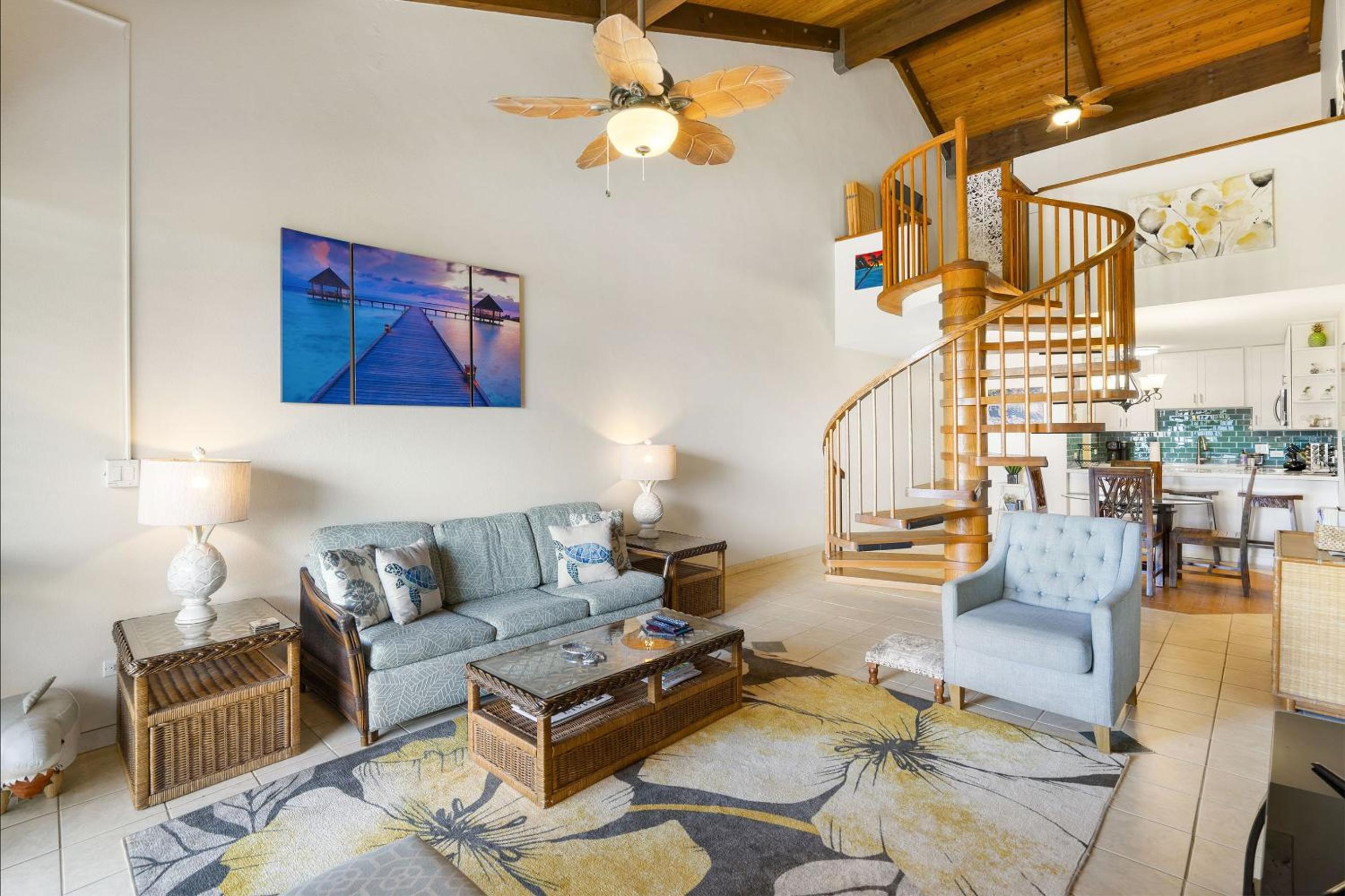 Experience Kamaole Sands 4-409 - Ocean Views, Spacious, Renovated, Wi-Fi, AC!