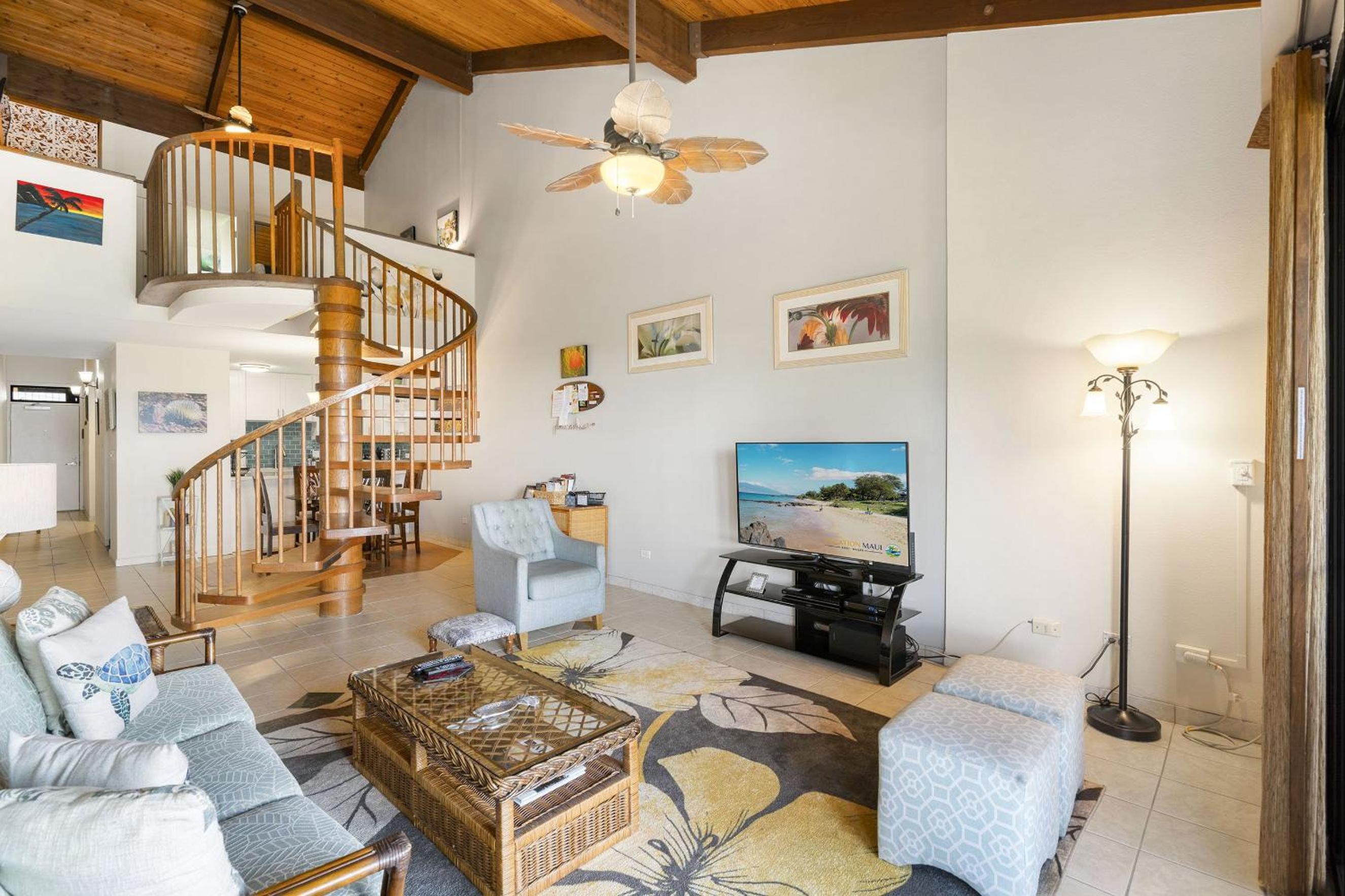Experience Kamaole Sands 4-409 - Ocean Views, Spacious, Renovated, Wi-Fi, AC!