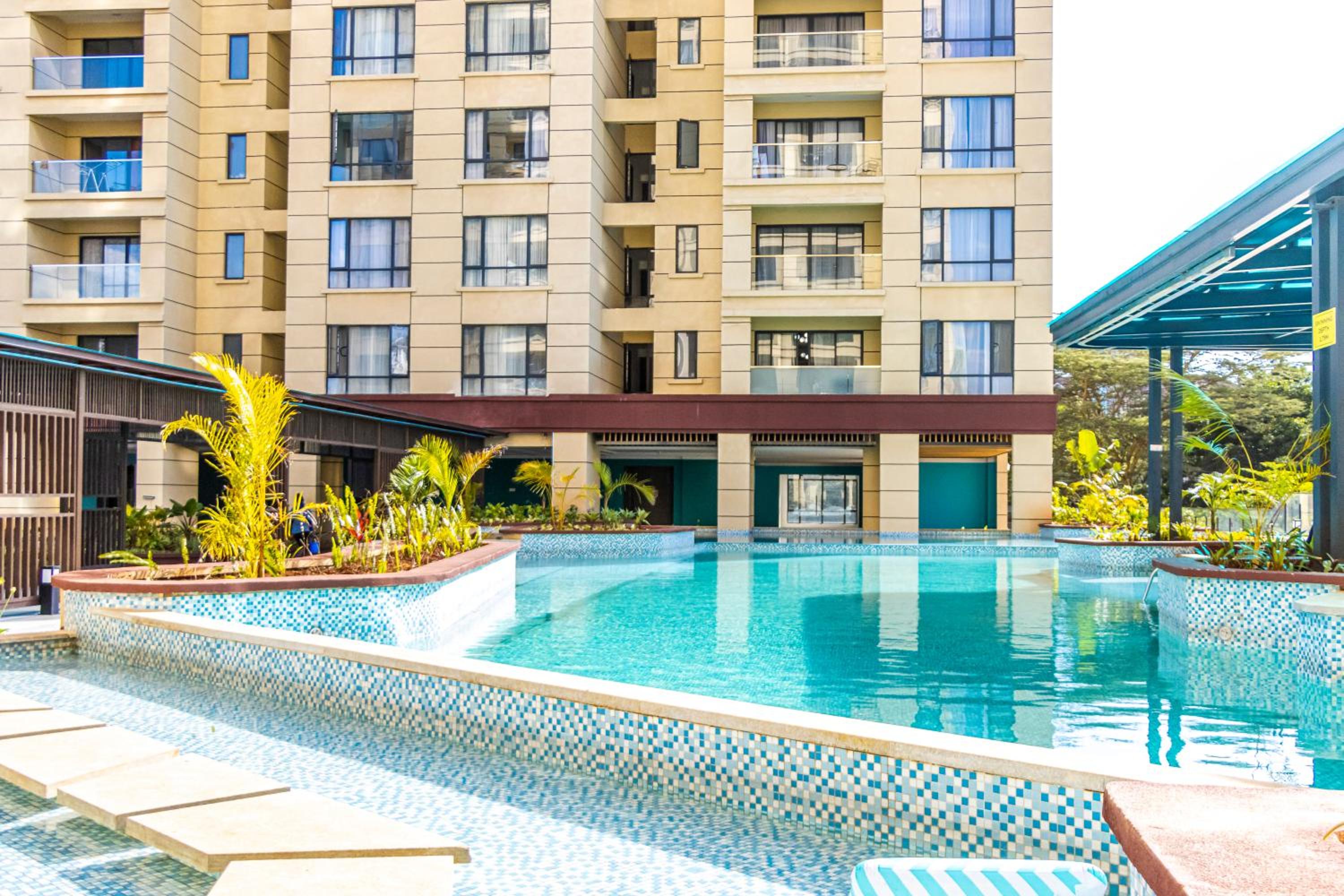 Alba Apartment in Nairobi with Pool, Gym and Minimart