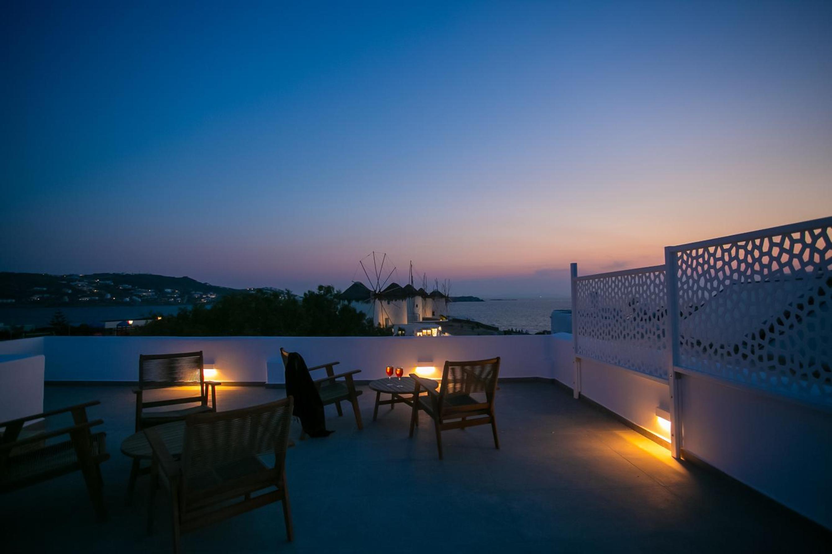 Mykonos Windmills View