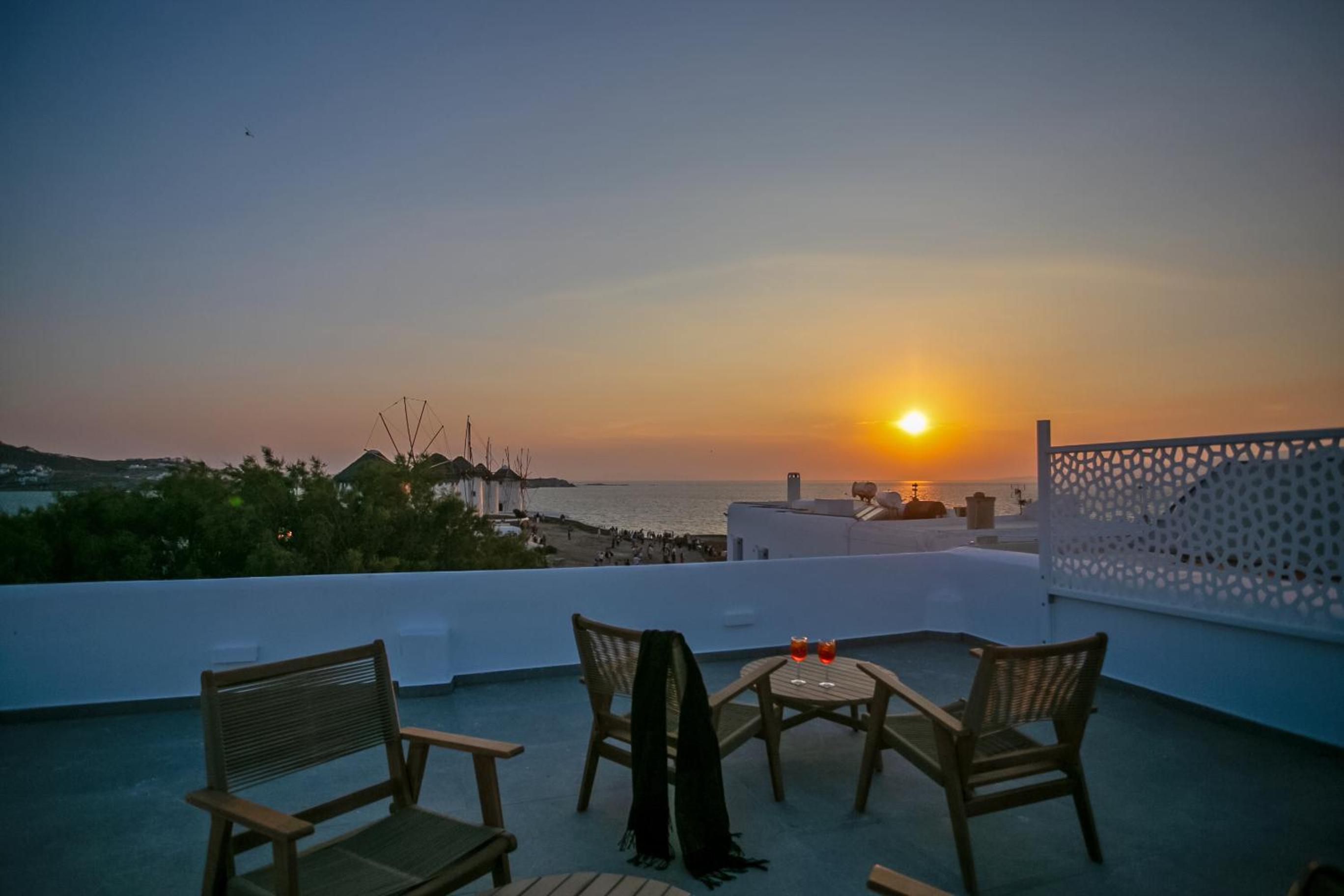 Mykonos Windmills View