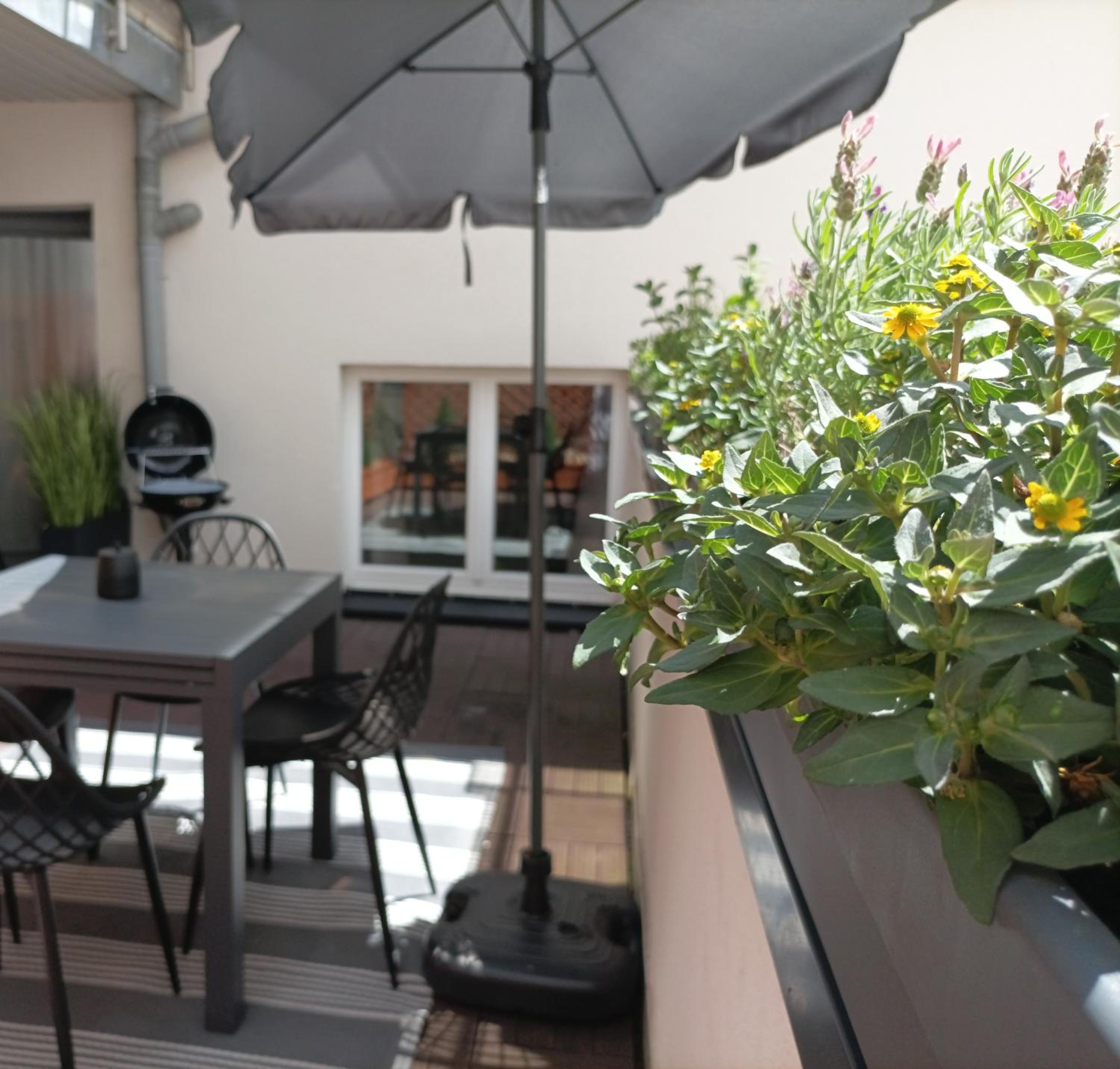 Altbauoase Fulda - ruhig, zentral, Terrasse, Bahnhof 400m -
