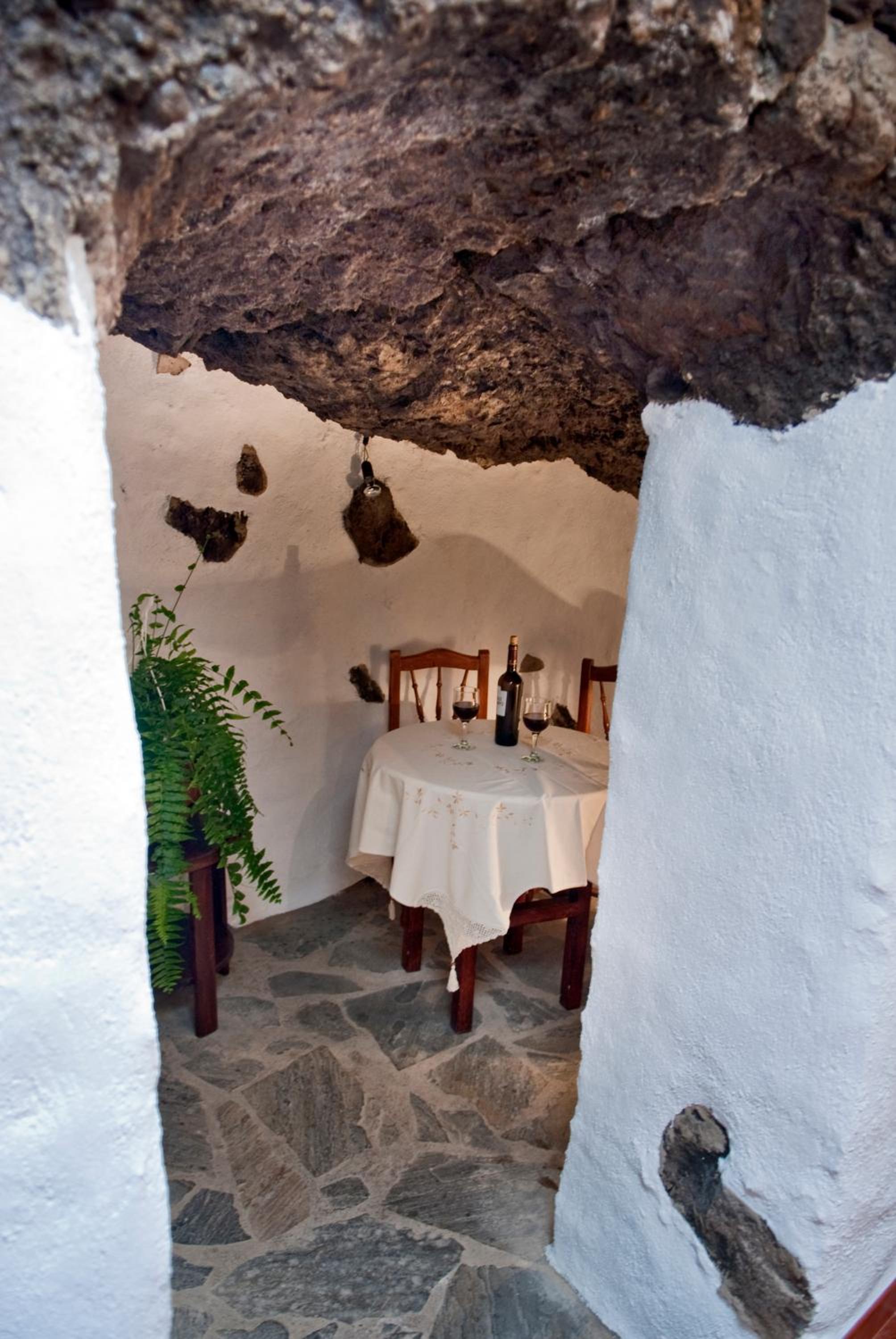 Rural House with Natural Cave