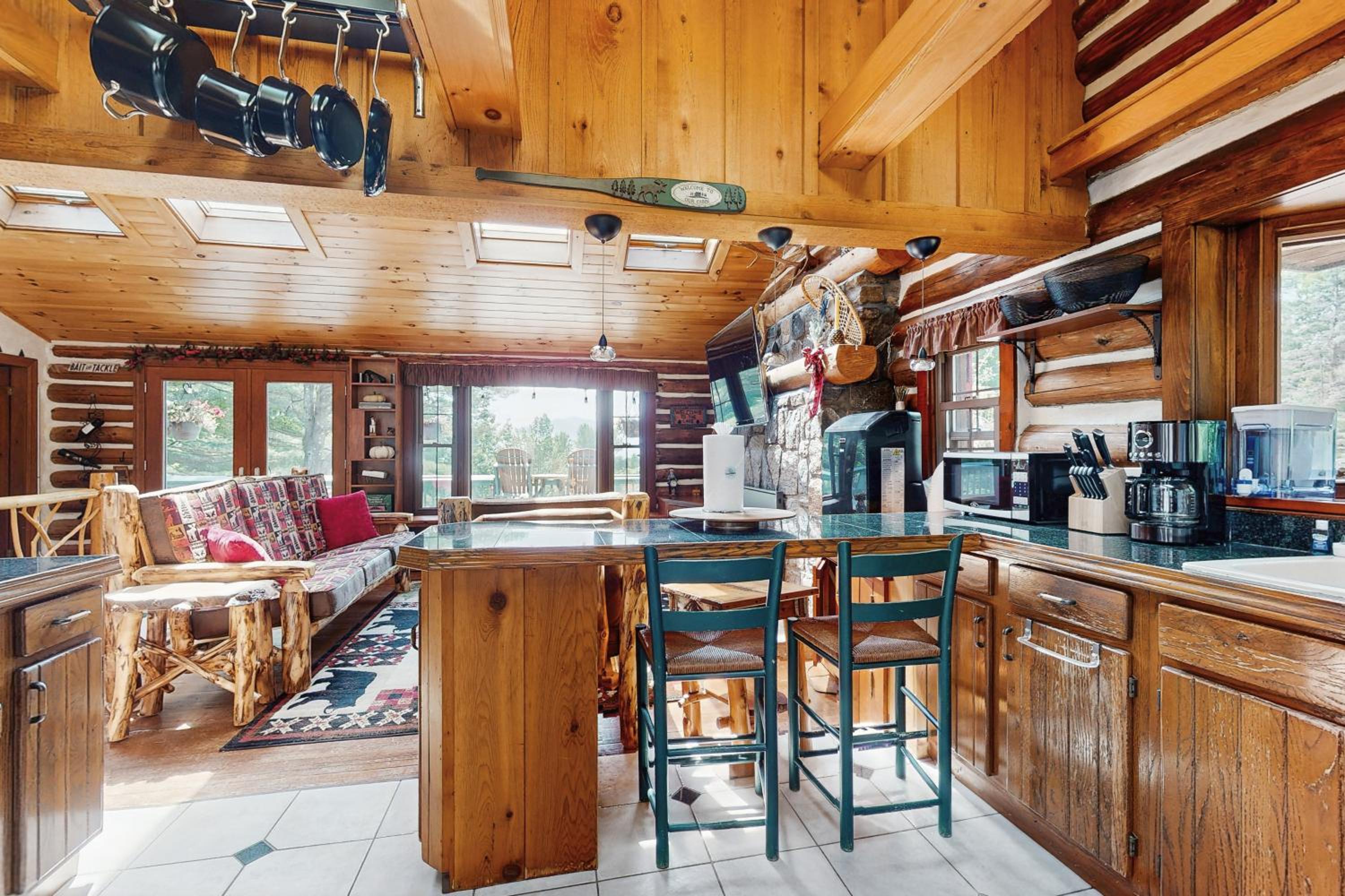 Mtn-View Family Cabin! 9 Mi to Lake George Village