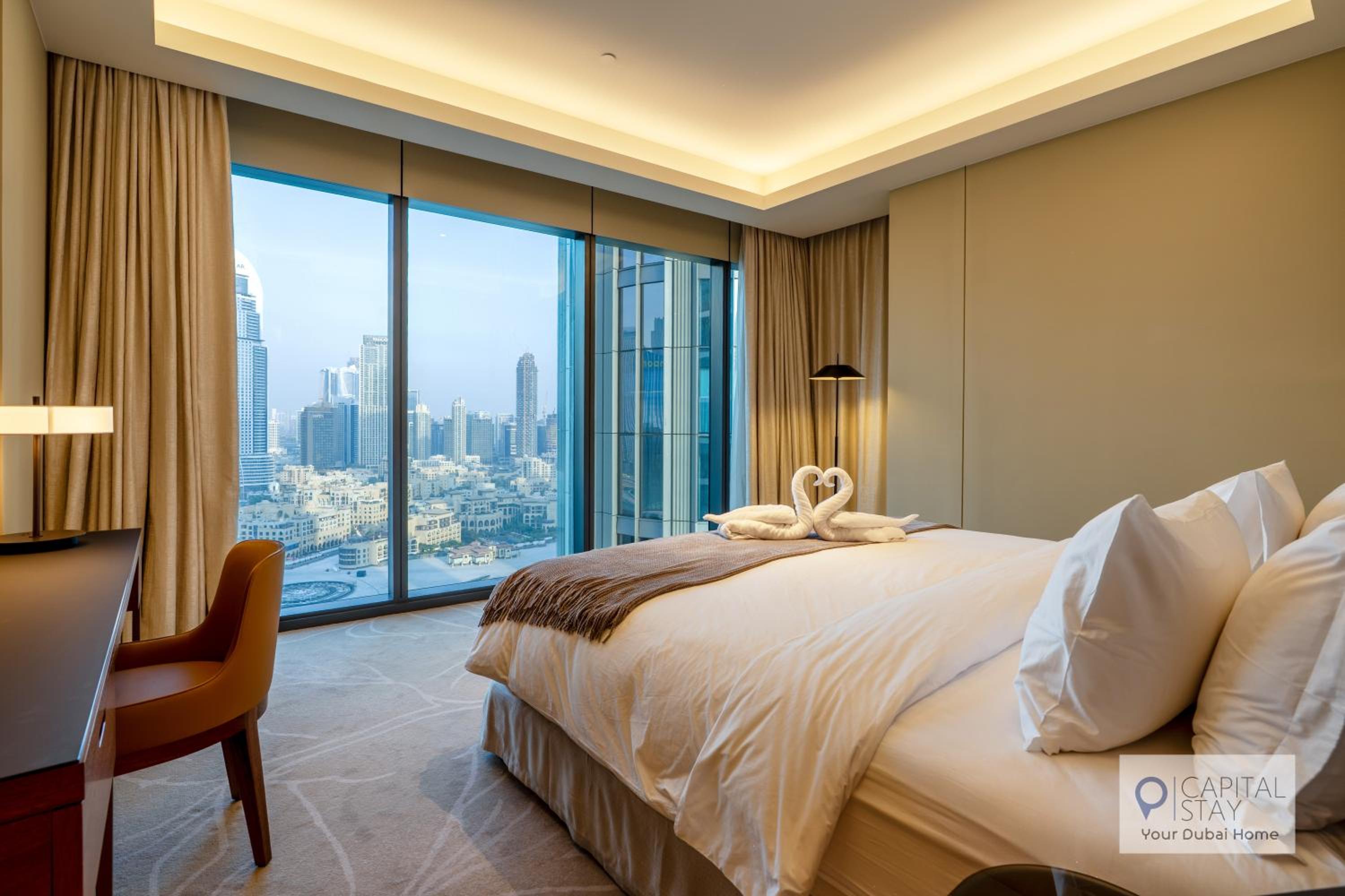Luxury 3BR Apartment with Burj Khalifa Views - Address Opera