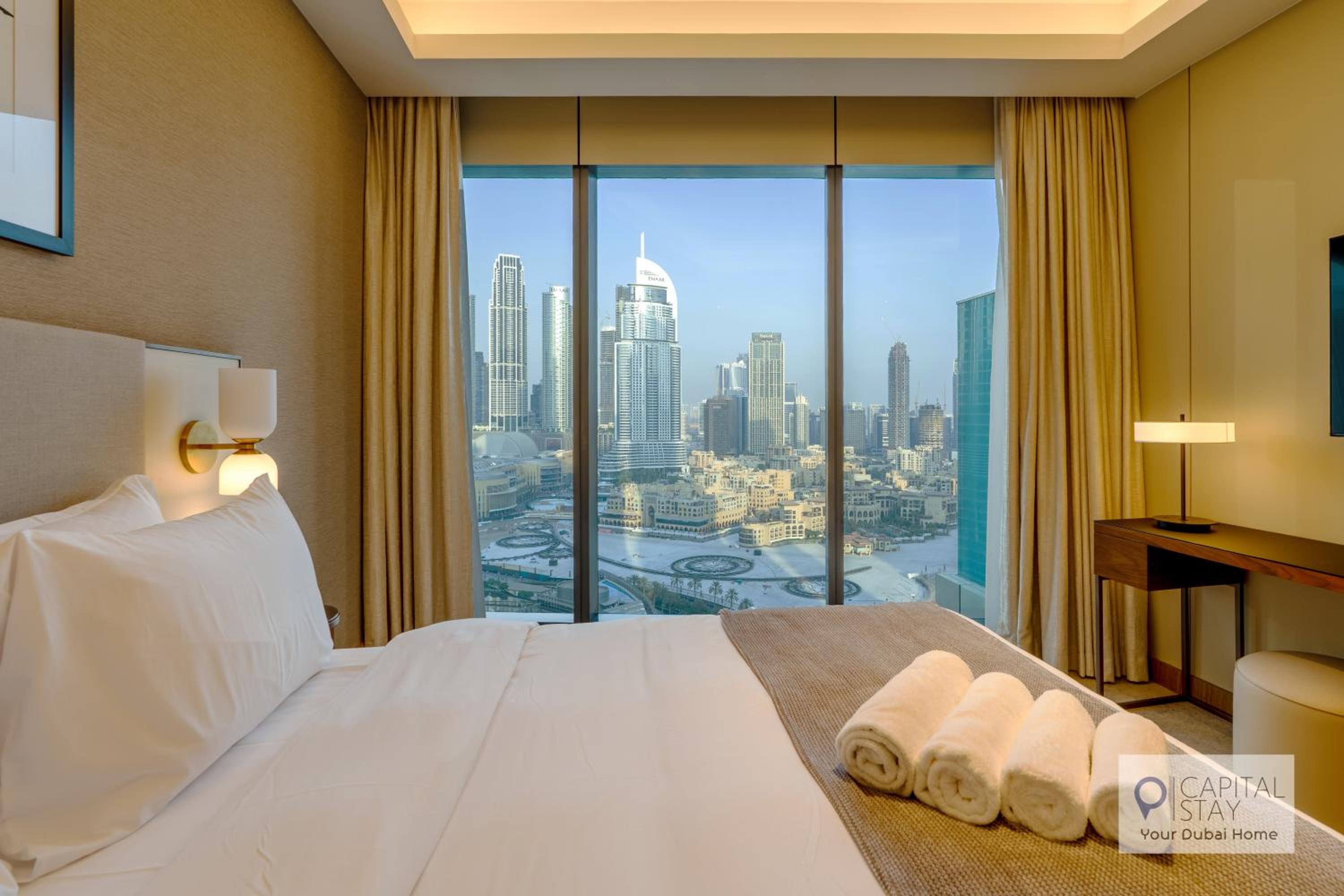 Luxury 3BR Apartment with Burj Khalifa Views - Address Opera