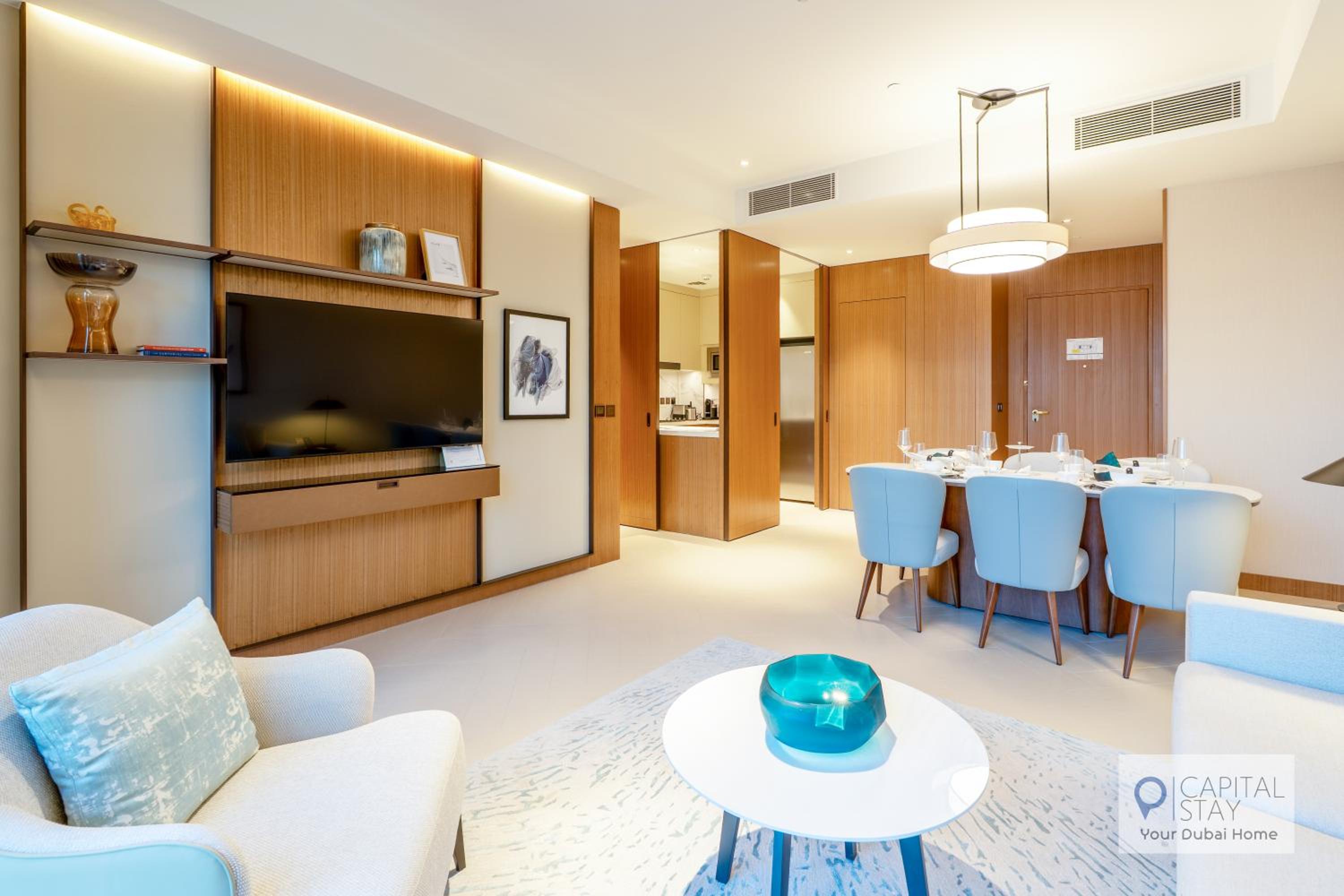 Luxury 3BR Apartment with Burj Khalifa Views - Address Opera