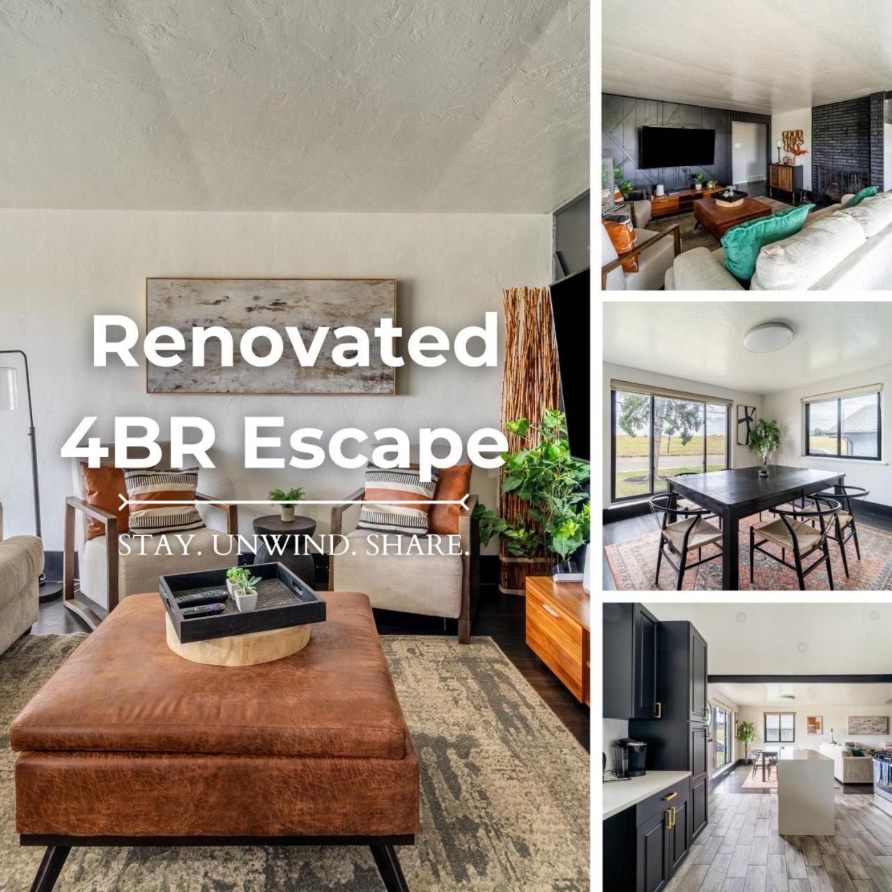 Renovated 4BR Escape Luxe Comfort and Hot Tub