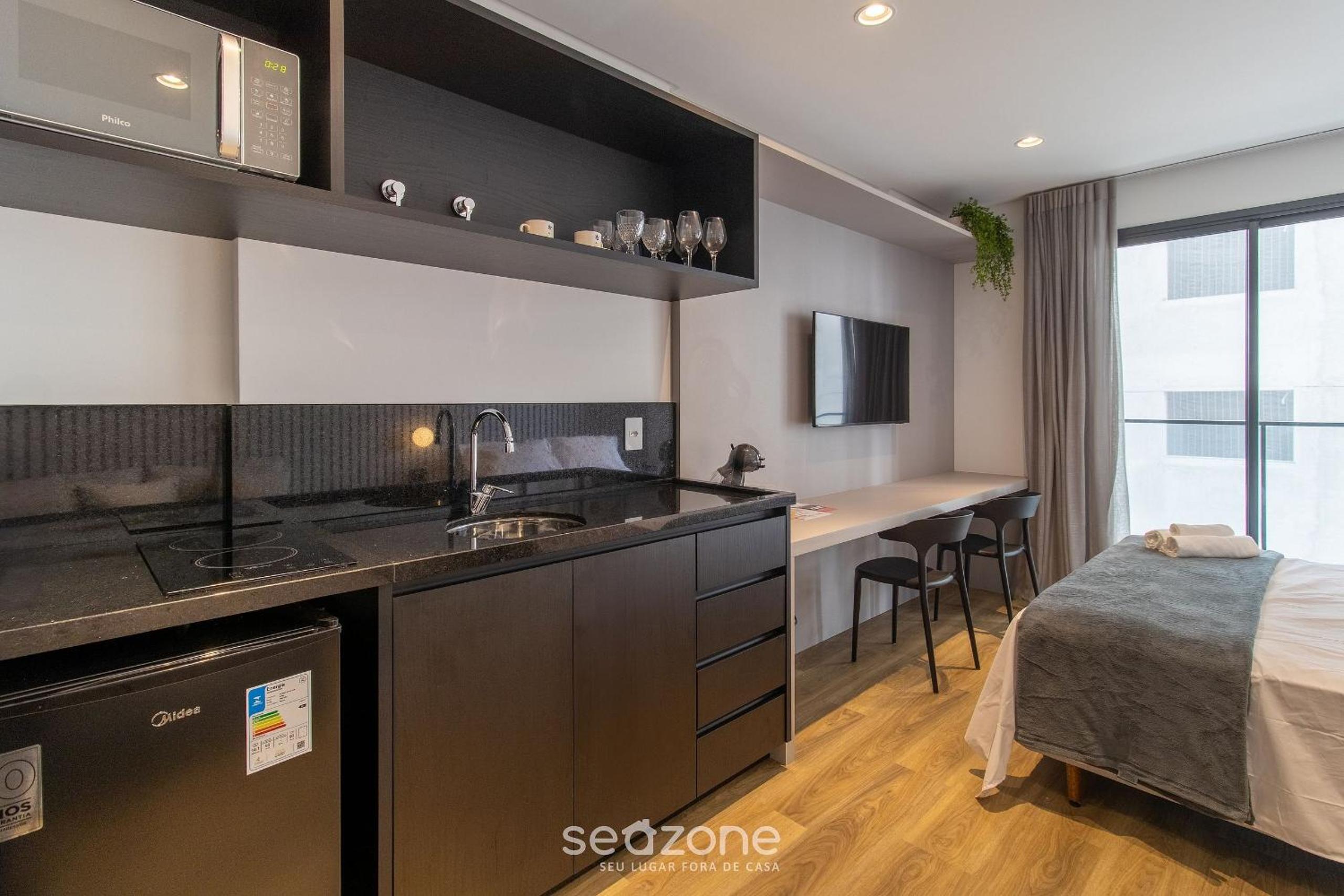 New studios - Pool with sea view - Penha Spot PSO