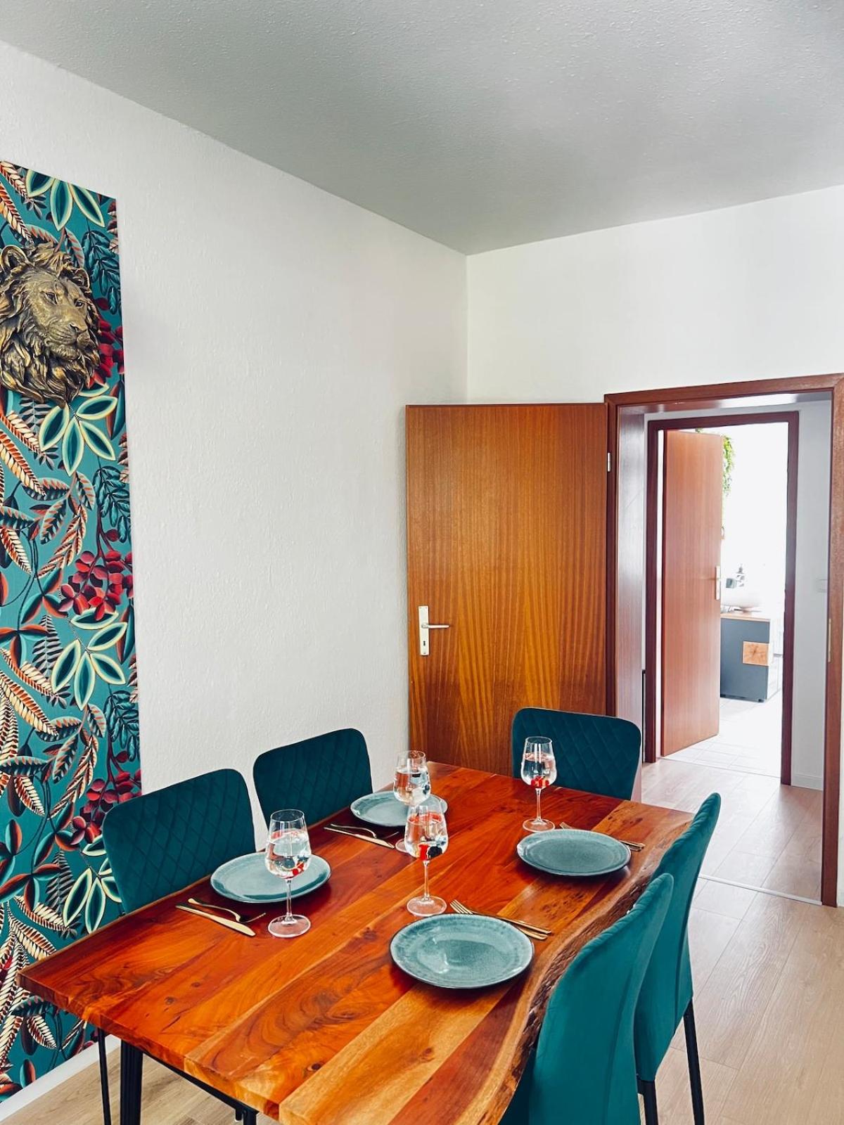 CASA COZY - 3-Zi-Whg - Nahe Uniklinik & Zentrum - Küche, SmartTV, Homeoffice