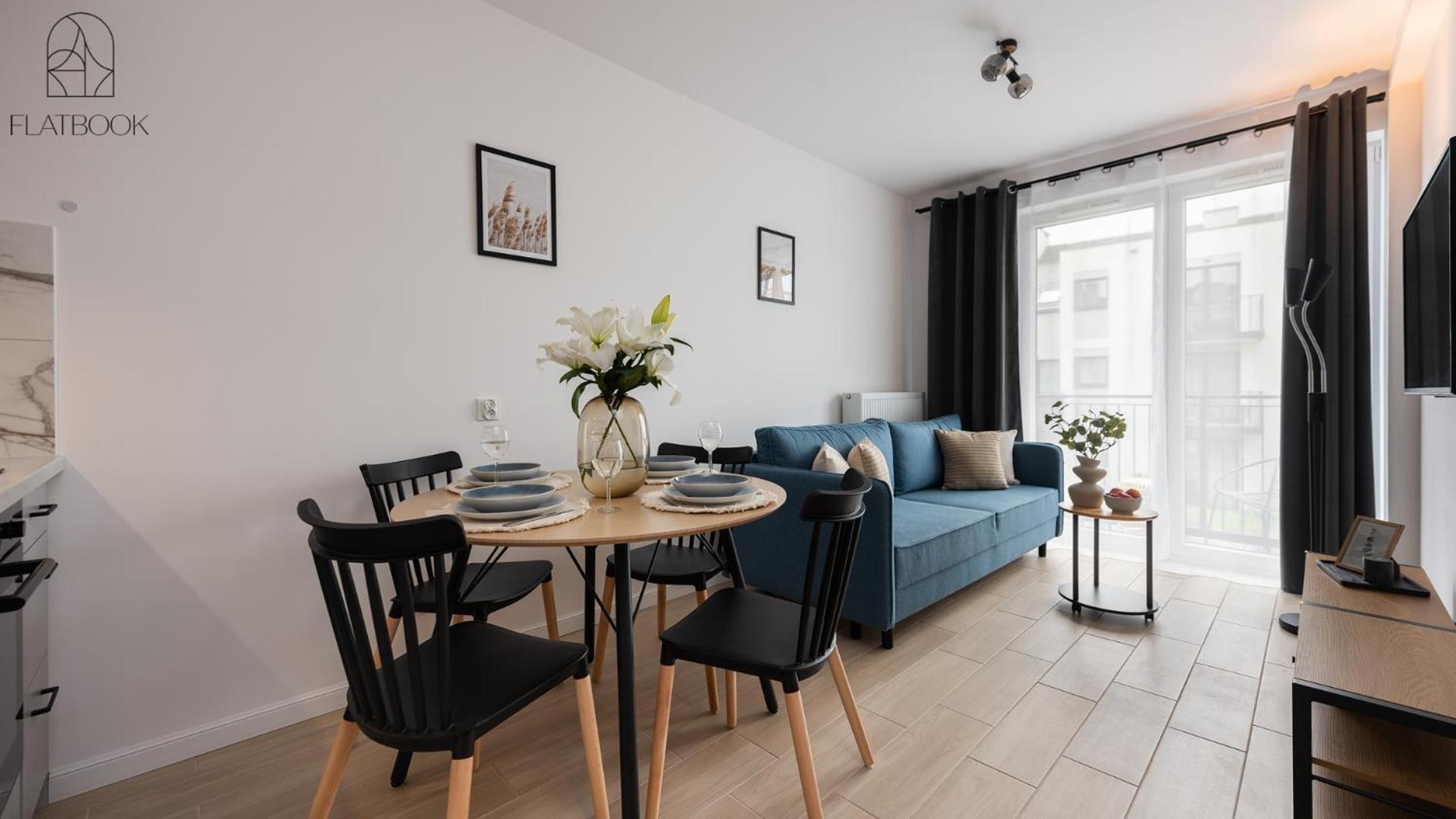 Flatbook Apartamenty - Trimare II Sztutowo z bilardem i parkingiem