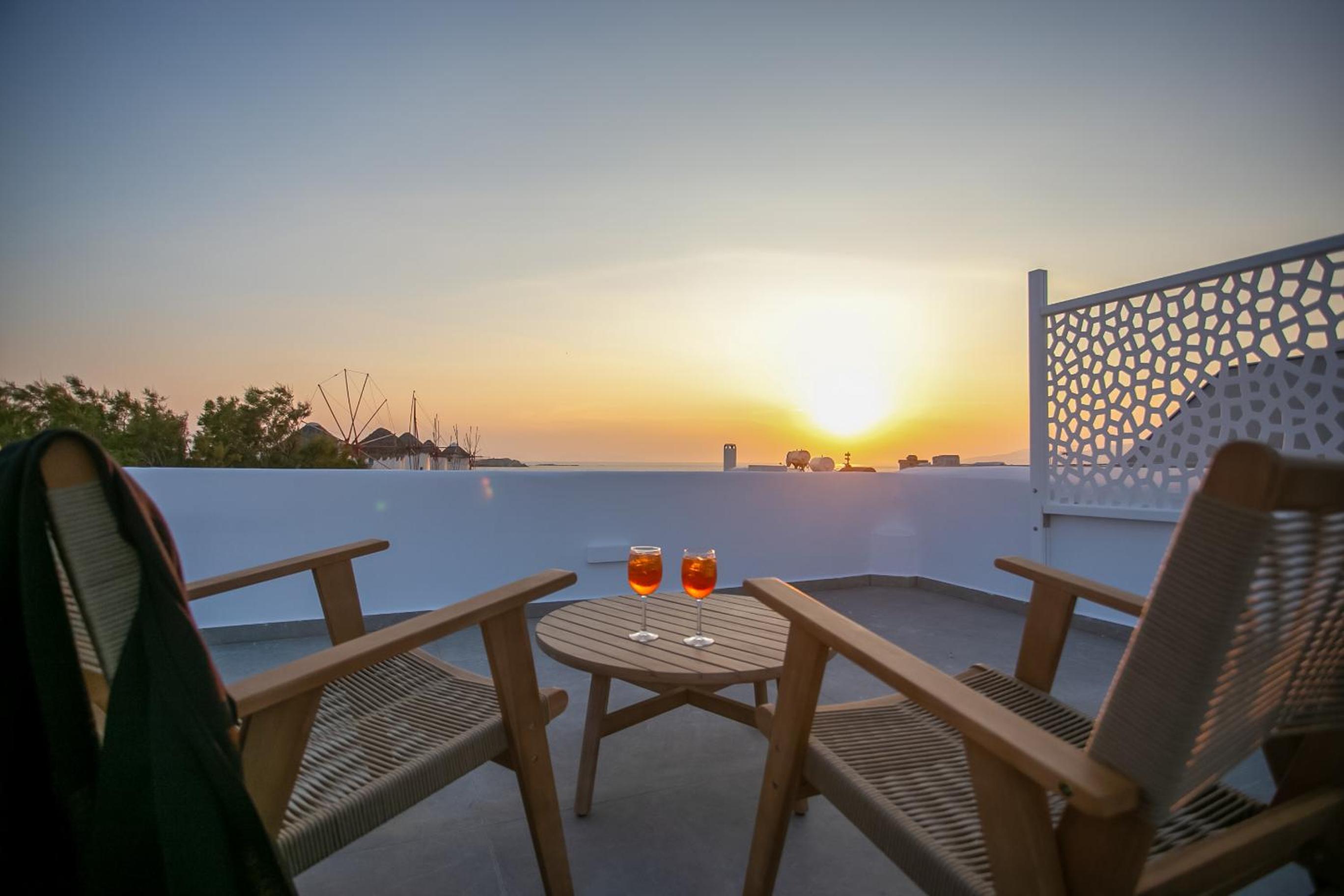 Mykonos Windmills View