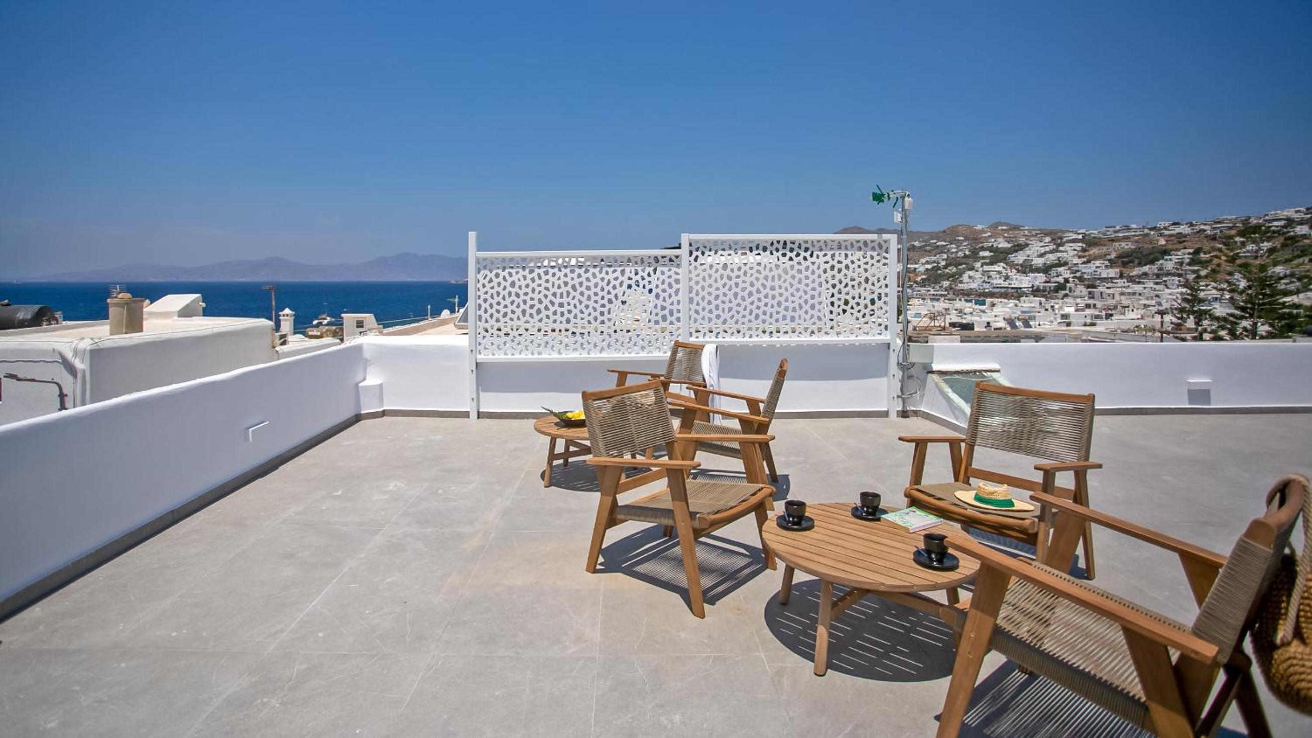 Mykonos Windmills View