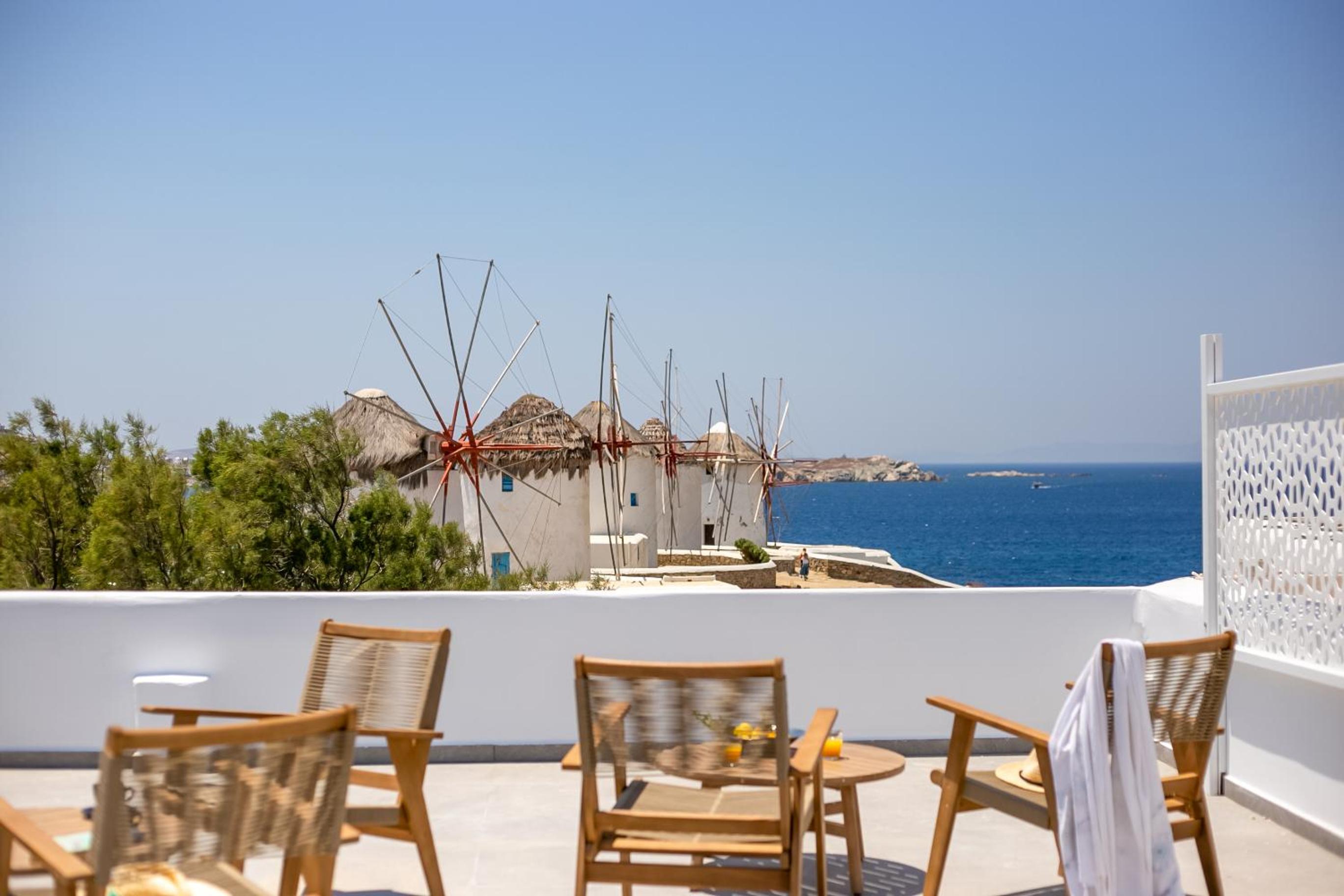 Mykonos Windmills View
