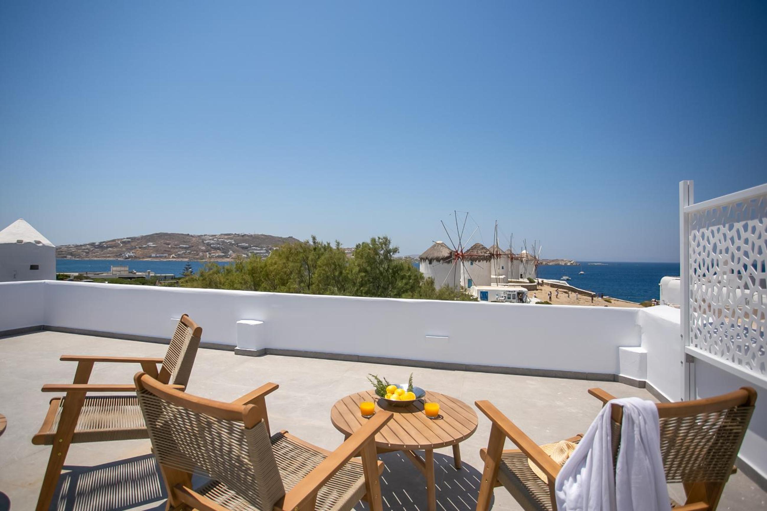 Mykonos Windmills View