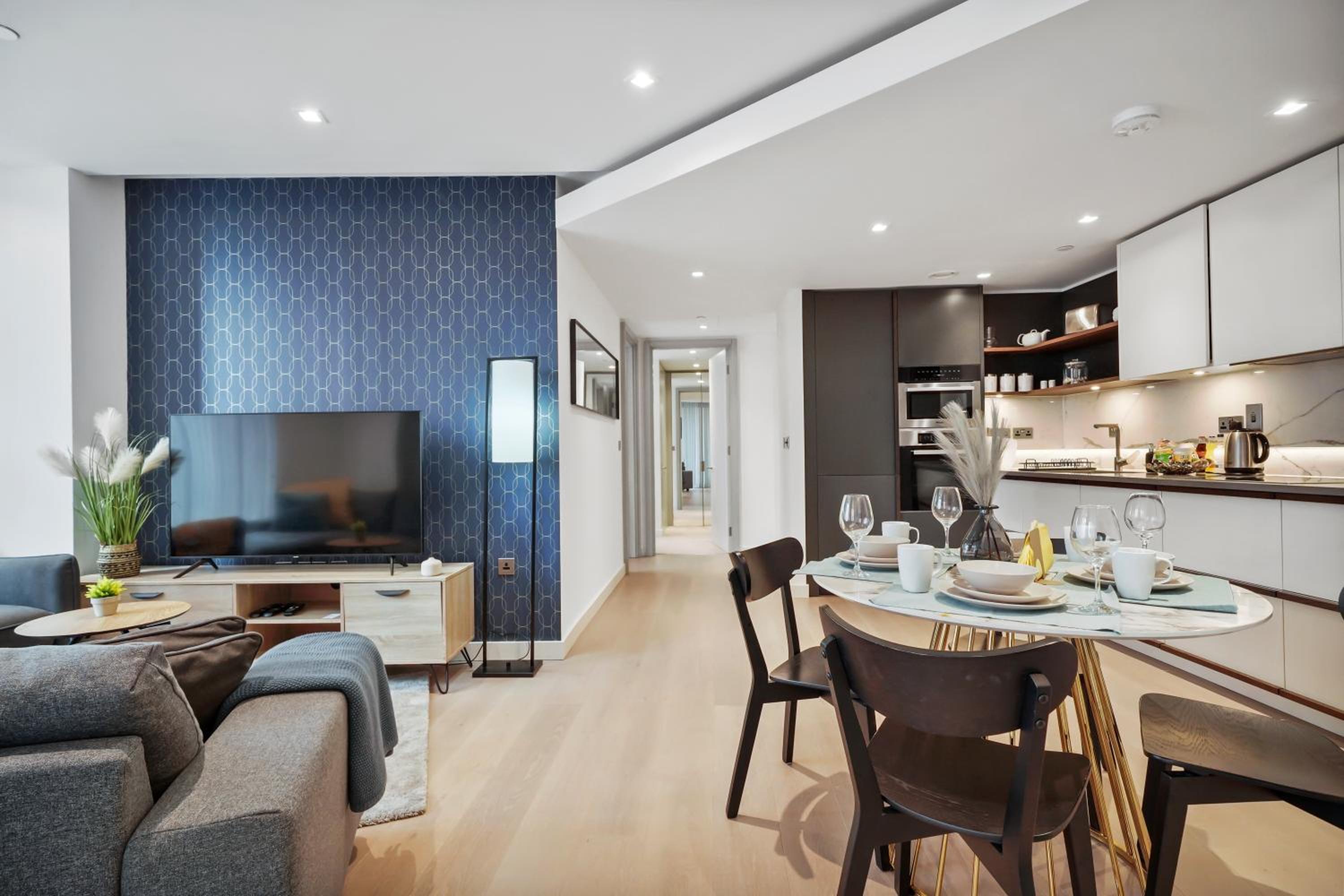 Stylish Luxe 2BR Flat#5Min Walk Paddington station, 20Min Heathrow Express
