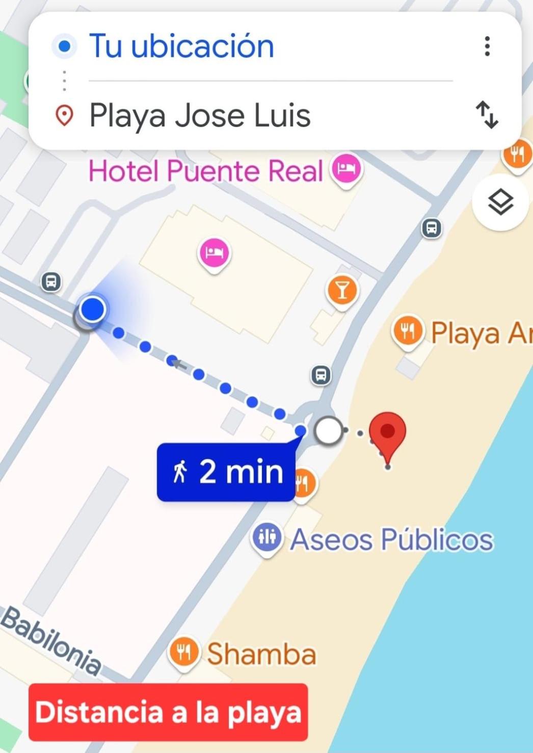 Los Álamos Torremolinos a 50 metros de la playa