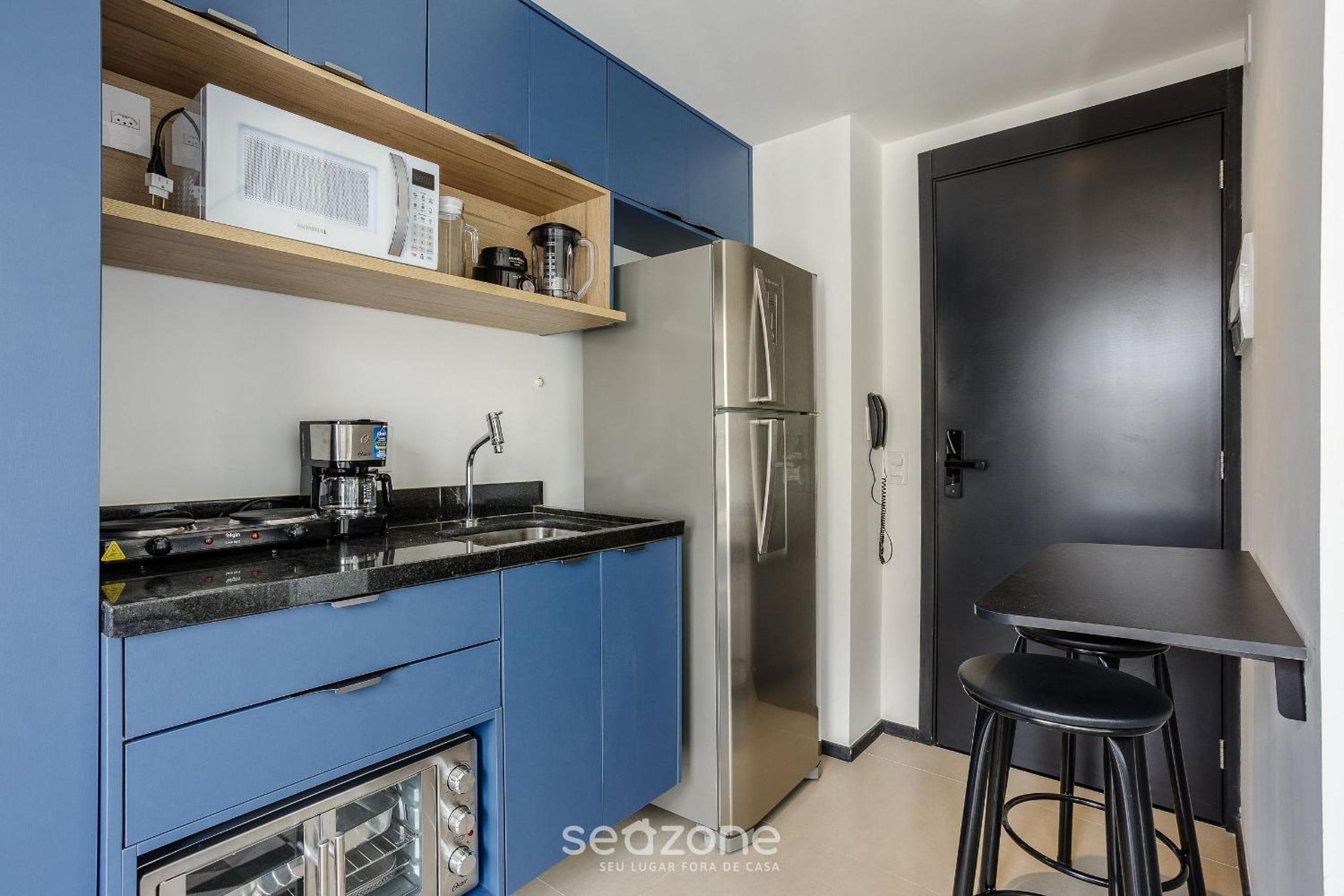 Studio w/ balcony and view in Consolação - VNO1417