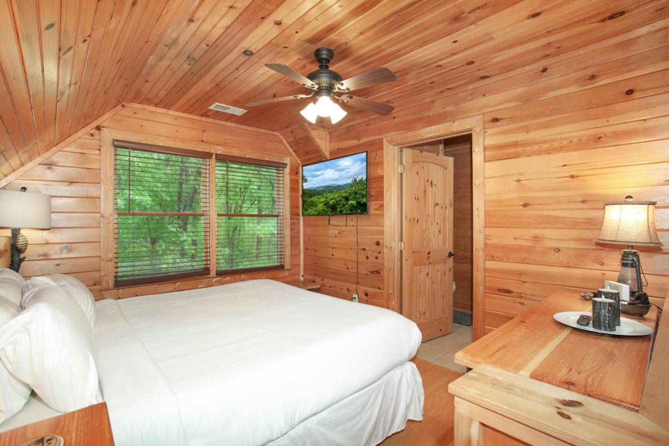 Smokies Cabin Life View Hot Tub Grill Game Room