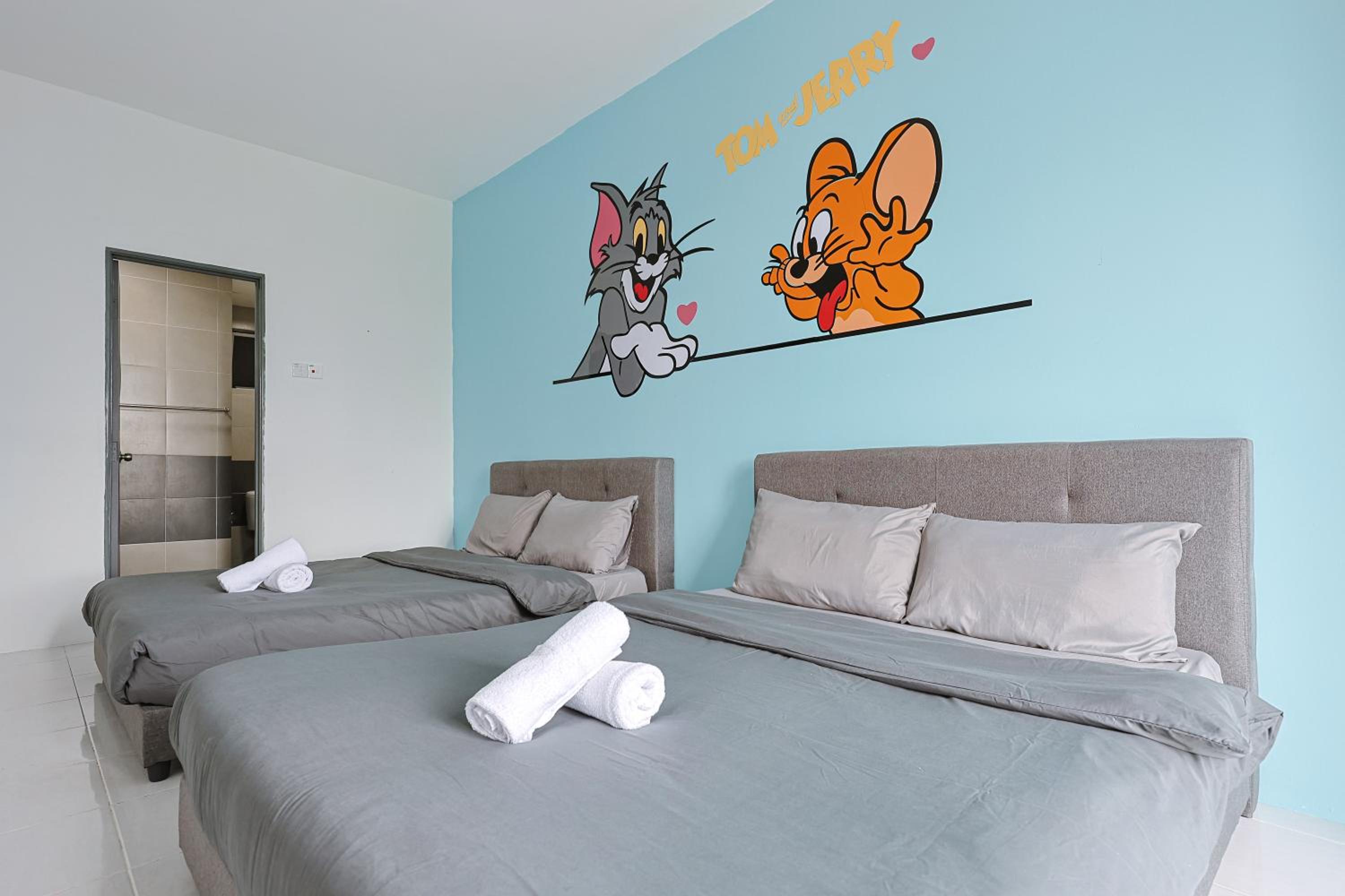 Tom & Jerry Family Haven with Private Kids Playground Emerald Avenue Brinchang Clover Home 3-16