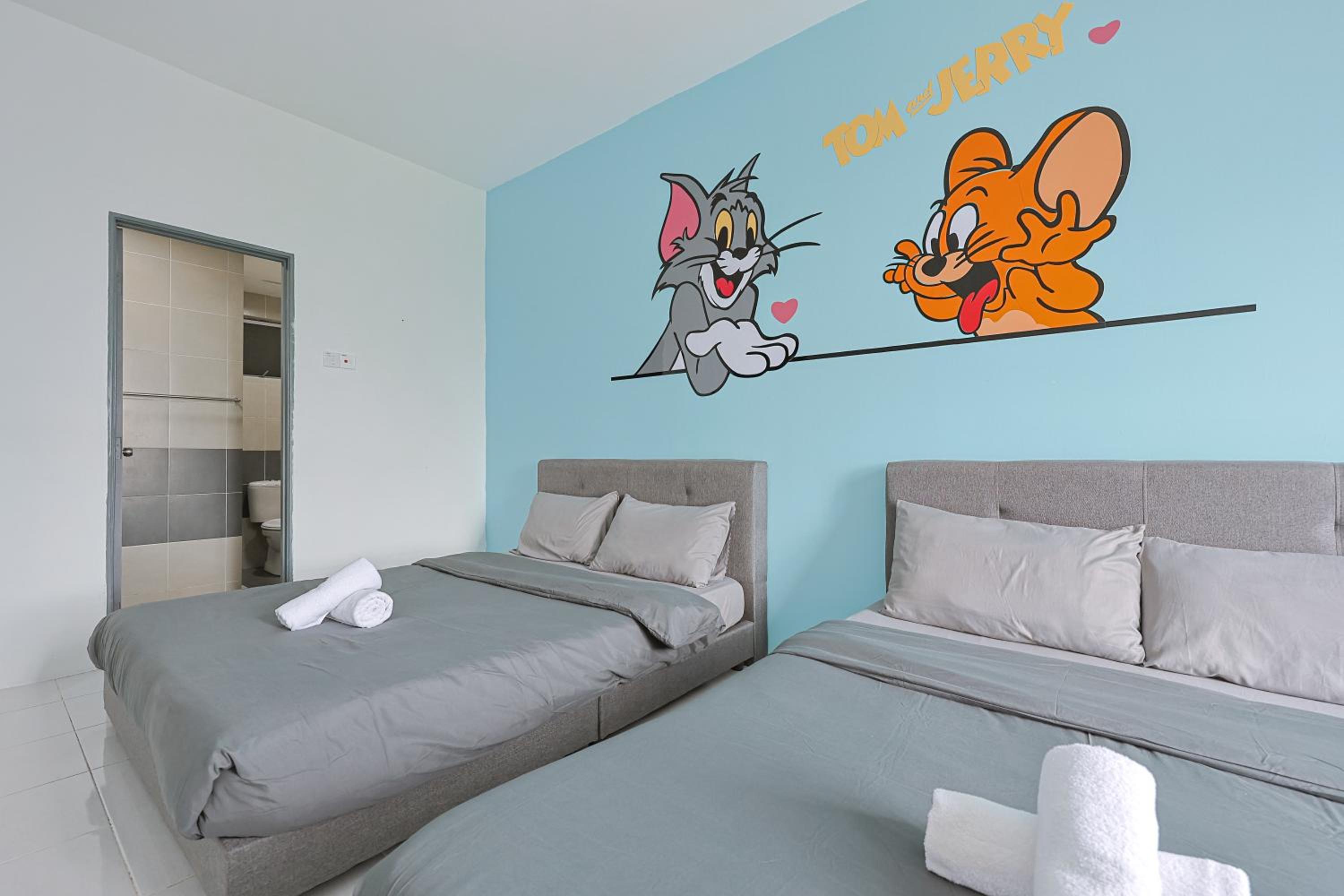 Tom & Jerry Family Haven with Private Kids Playground Emerald Avenue Brinchang Clover Home 3-16