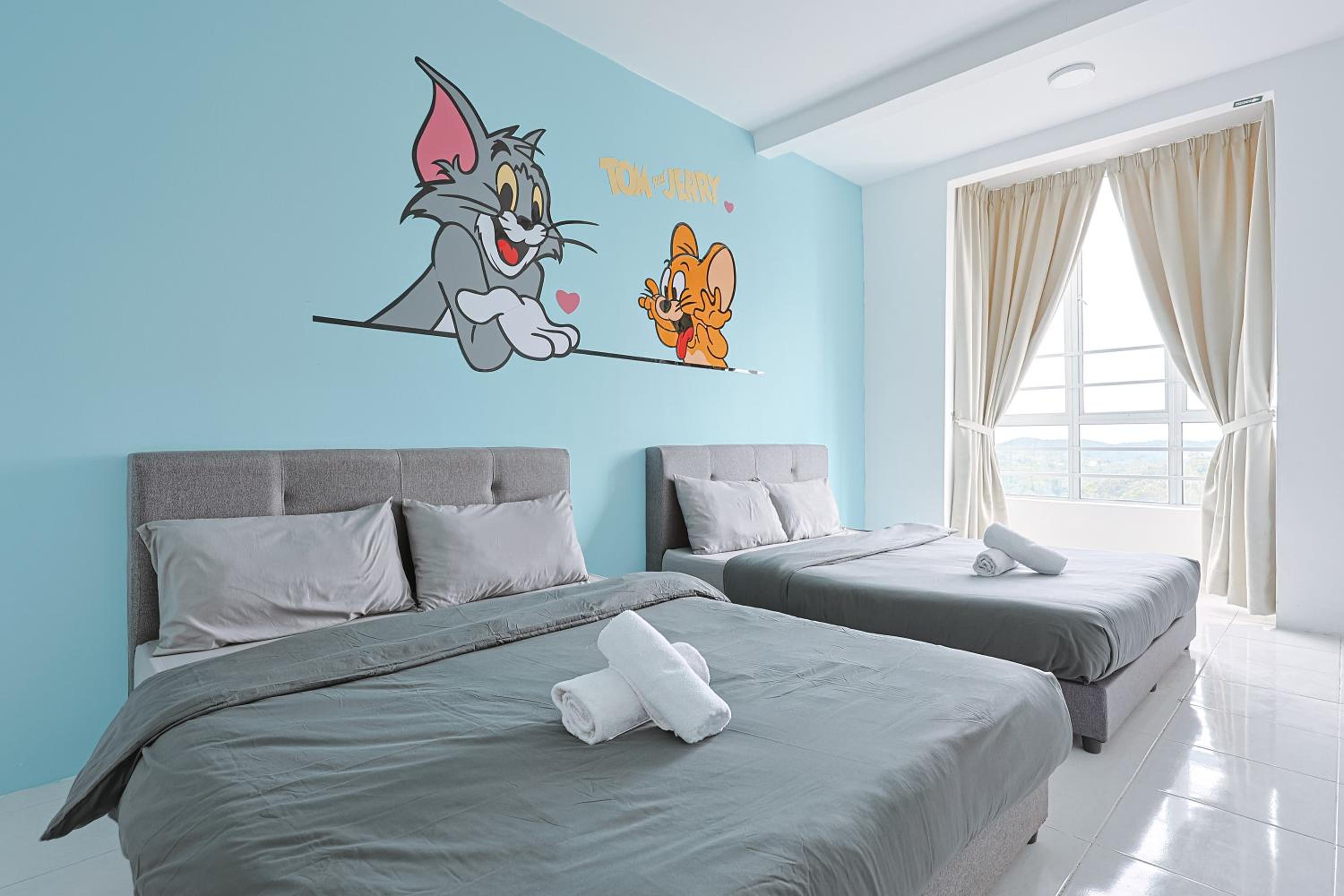 Tom & Jerry Family Haven with Private Kids Playground Emerald Avenue Brinchang Clover Home 3-16