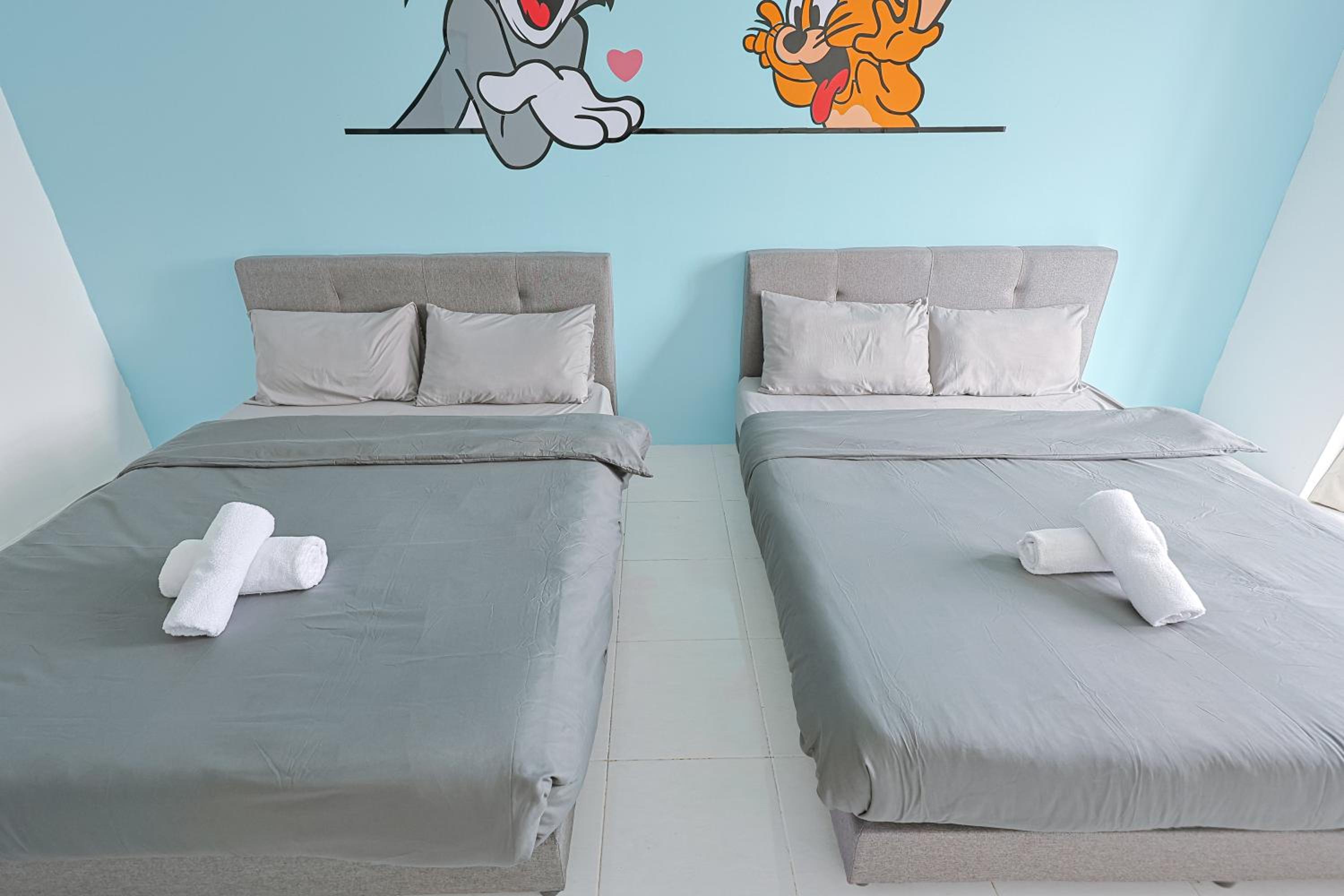 Tom & Jerry Family Haven with Private Kids Playground Emerald Avenue Brinchang Clover Home 3-16
