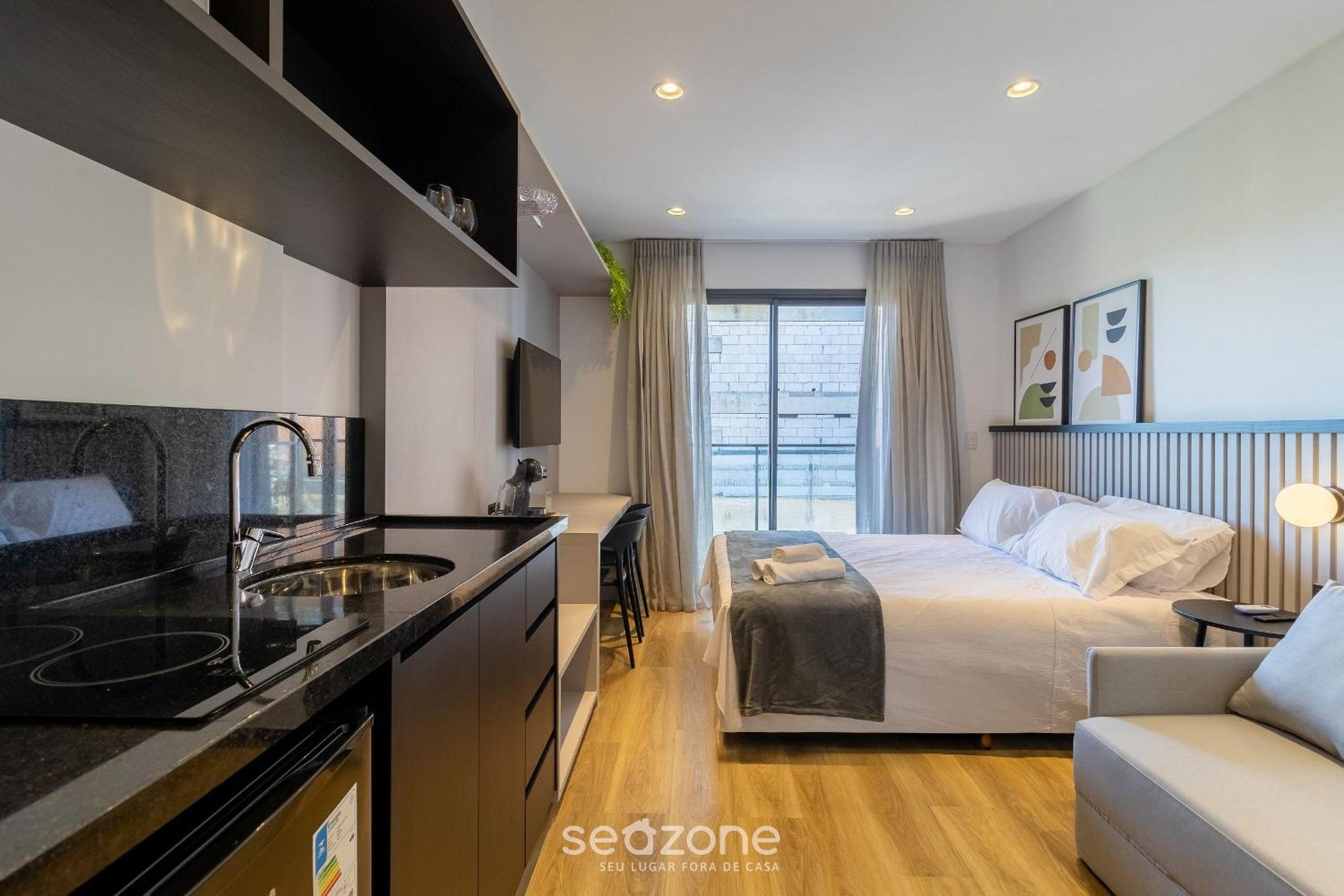 New studios - Pool with sea view - Penha Spot PSO