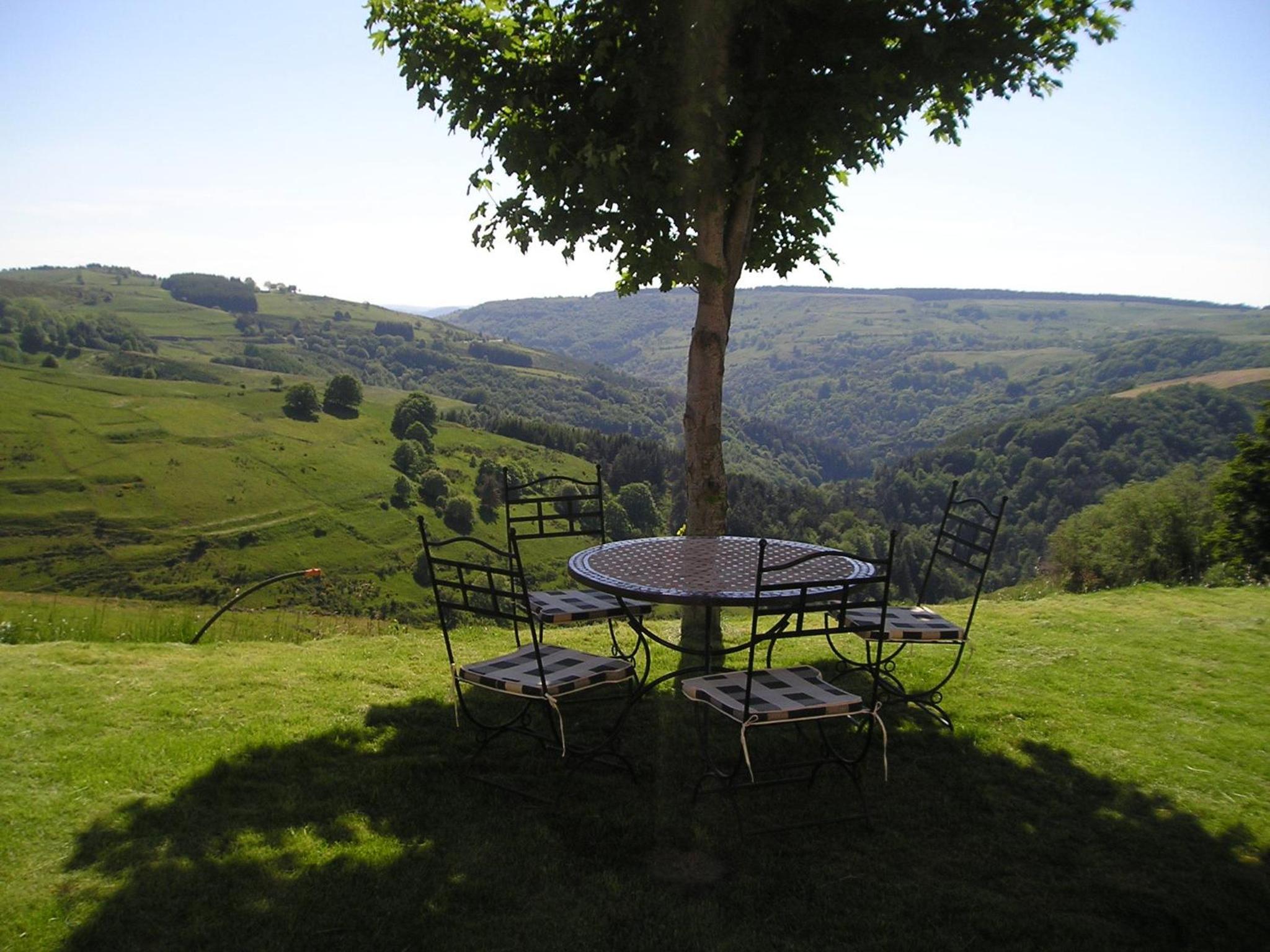 outdoor BBQ area