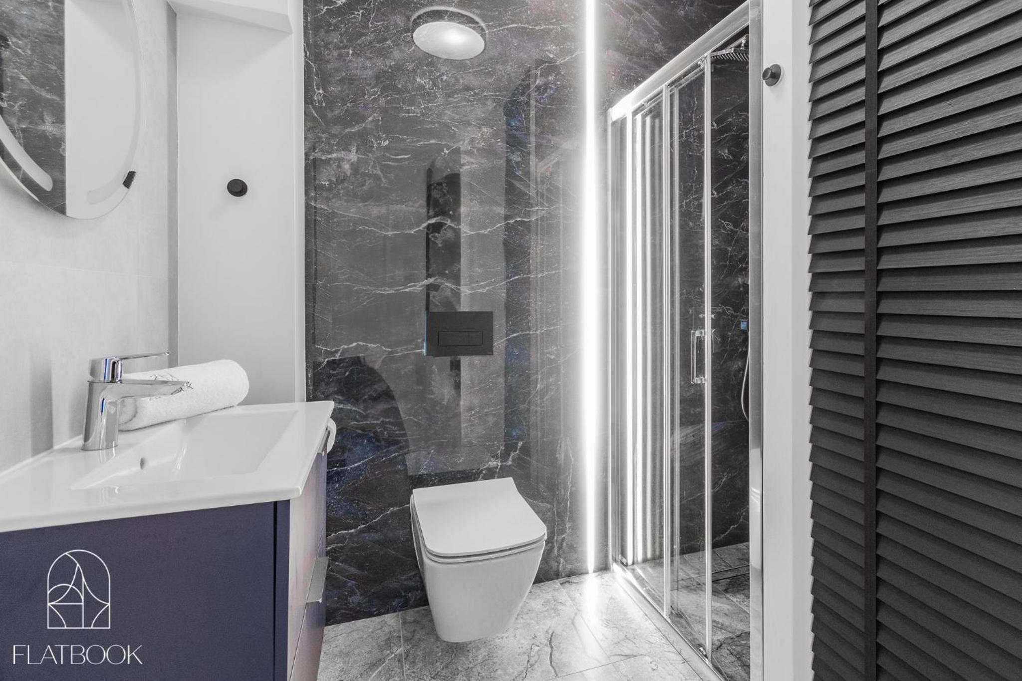 Flatbook Apartament Miami Beach - basen, taras i stylowe wnętrza w Krynicy Morskiej