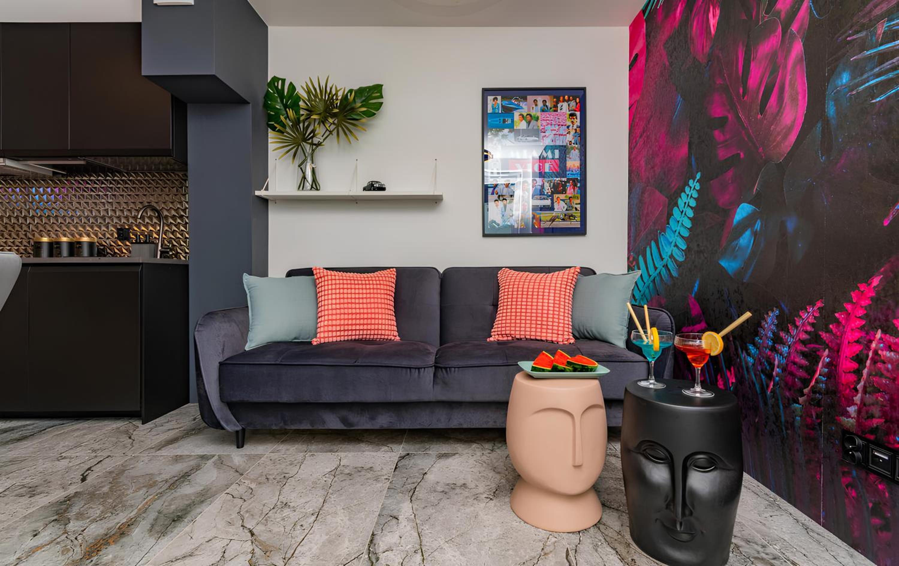 Flatbook Apartament Miami Beach - basen, taras i stylowe wnętrza w Krynicy Morskiej