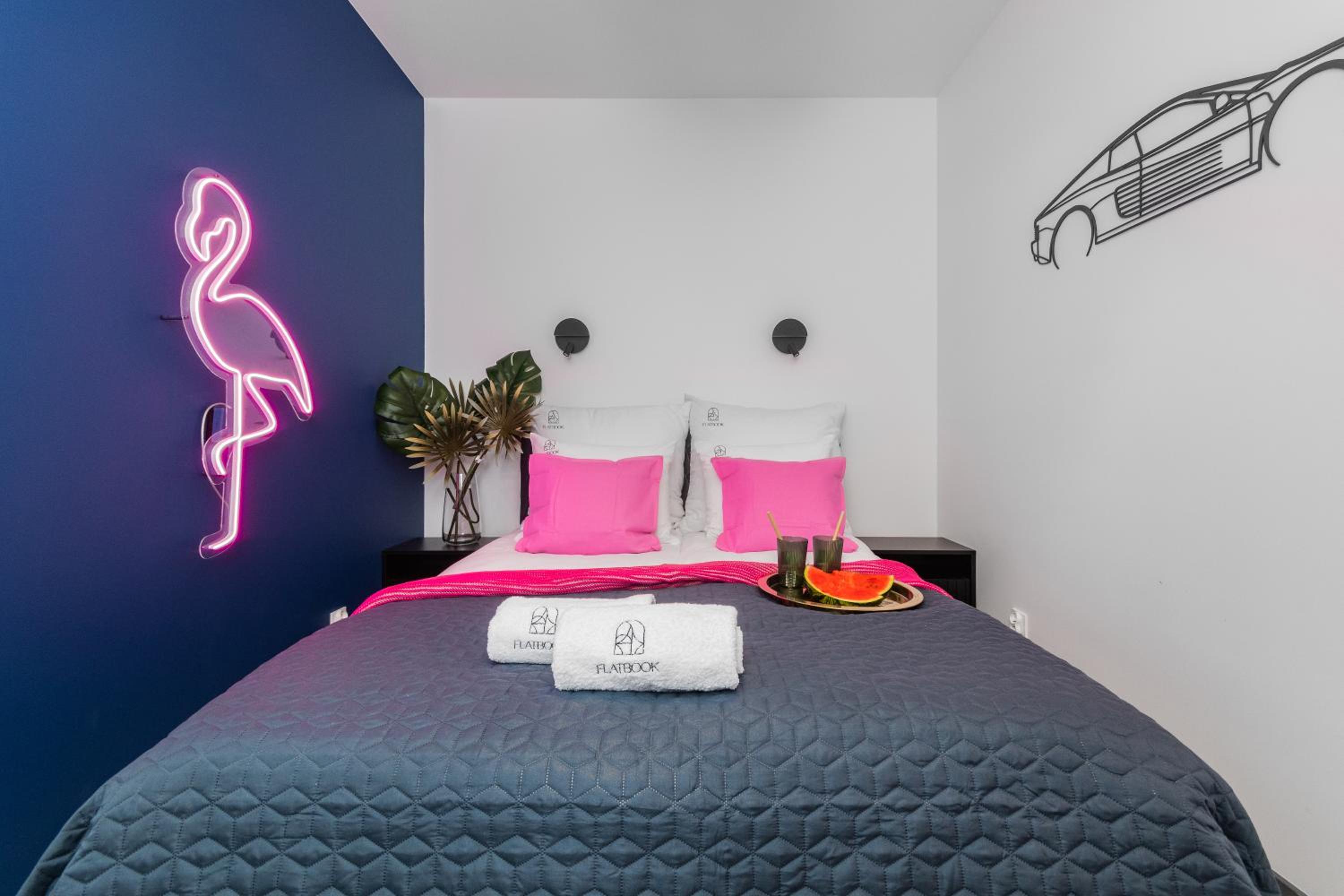 Flatbook Apartament Miami Beach - basen, taras i stylowe wnętrza w Krynicy Morskiej