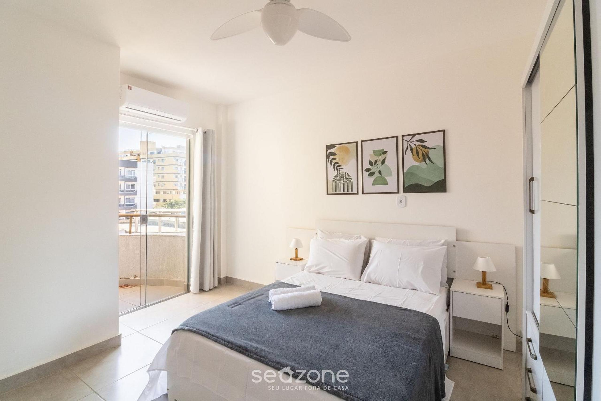Apt w/ balcony 650m from beach, Cabo Frio CVY0306