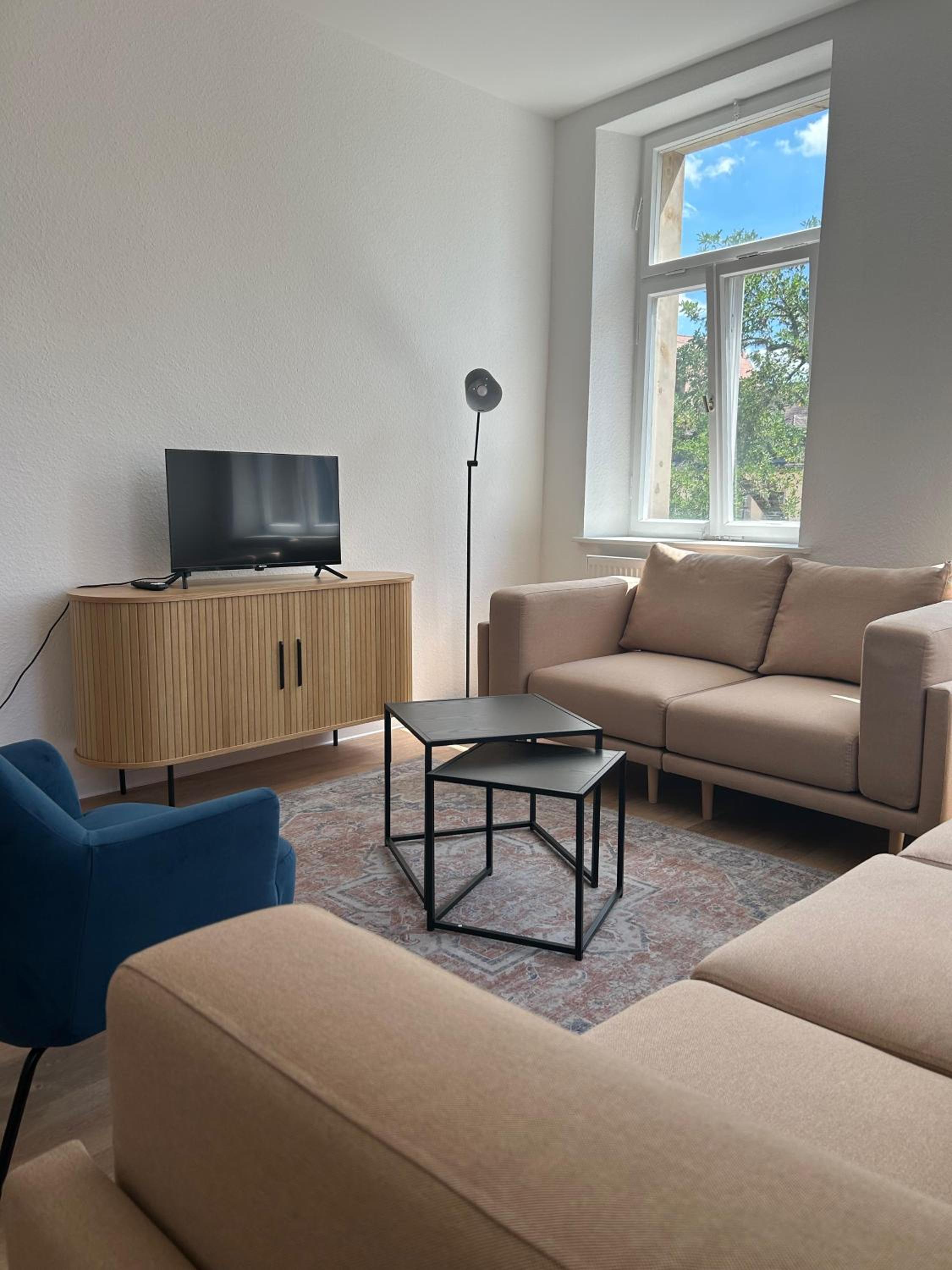 City Apartment Zentral in Fußgängerzone, 3 Schlafzimmer, 6 Personen