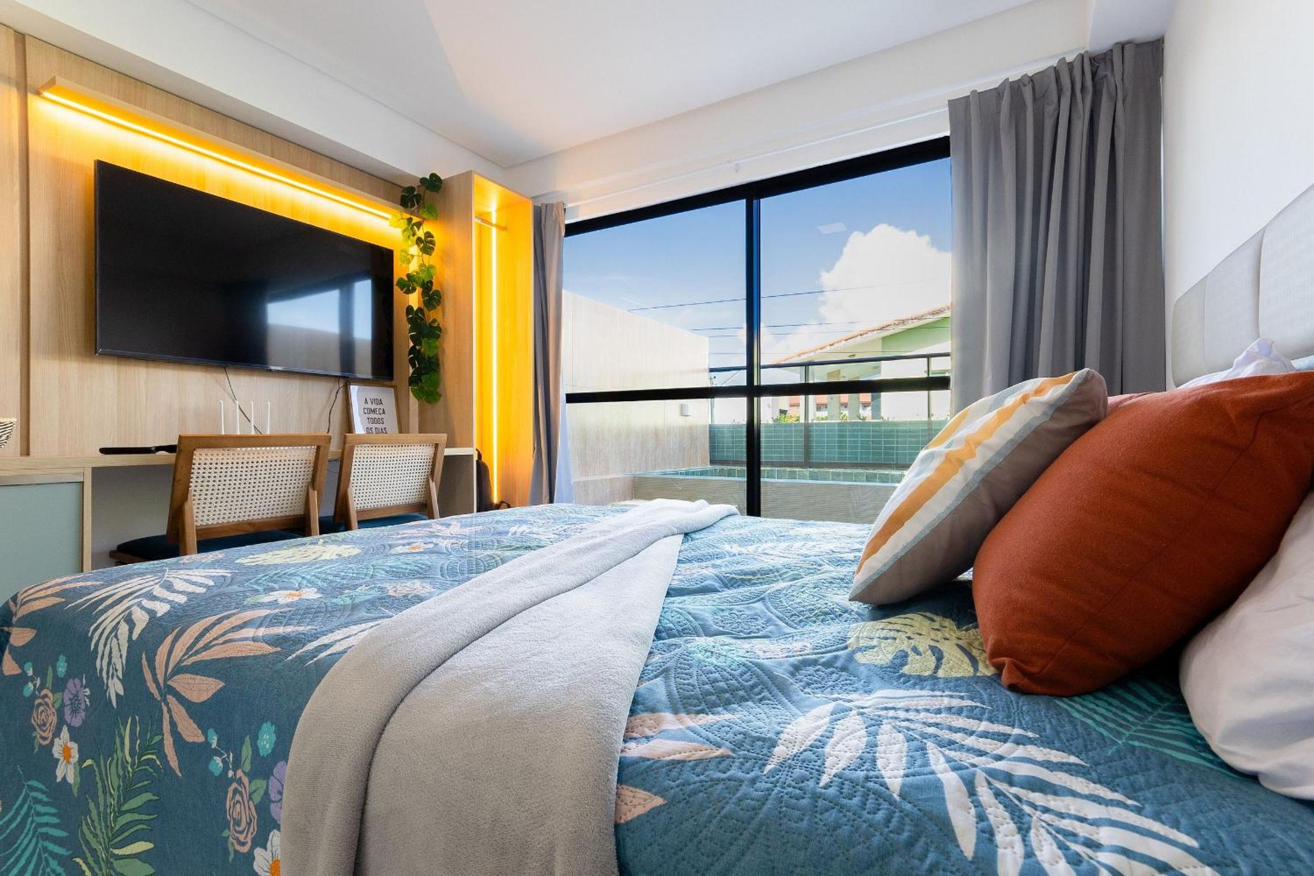 Makani Beach #07 - Flat com piscina by Carpediem