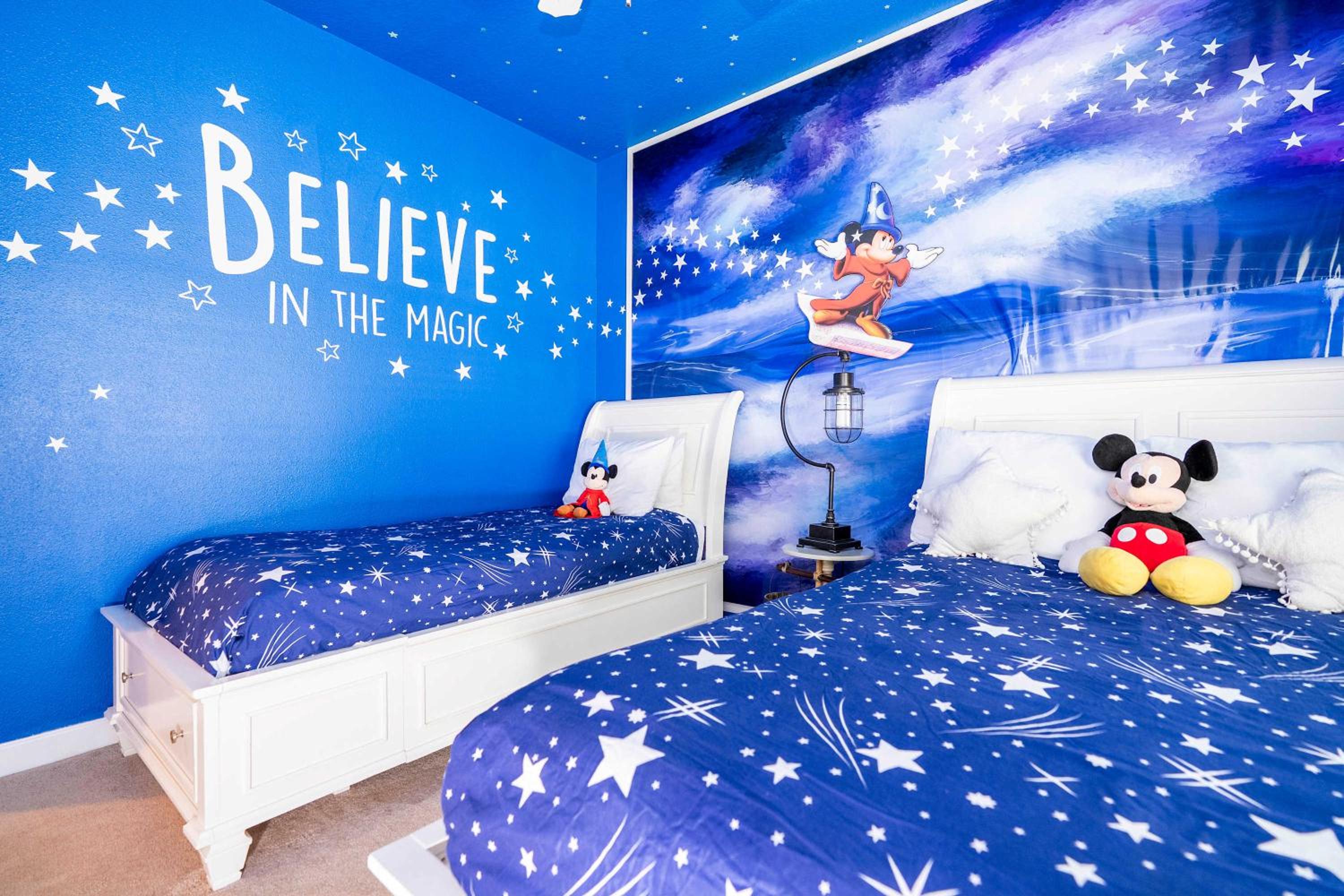 Themed 5Bd Paradise Palms Close to Disney w Pool 8951