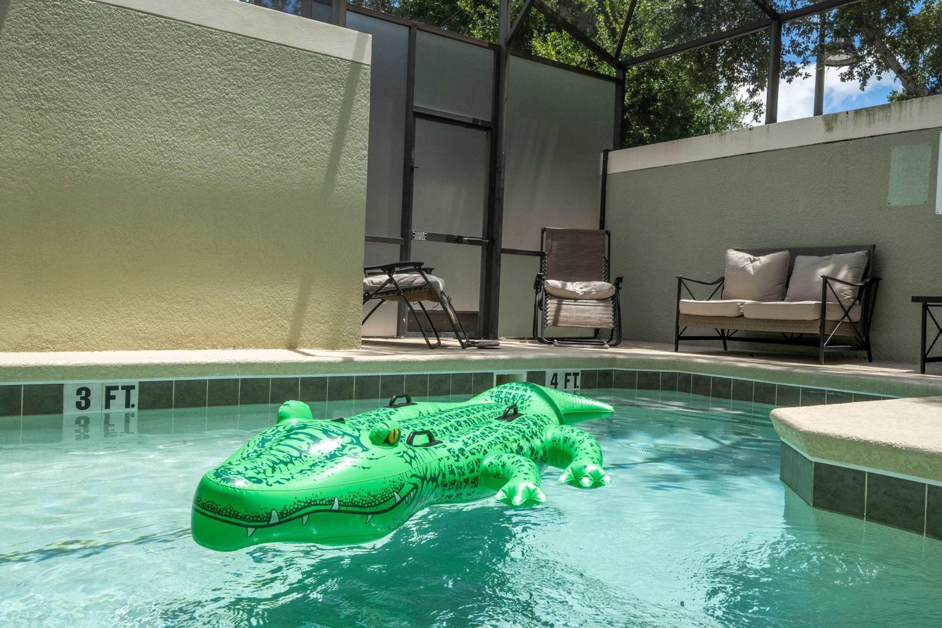 Themed 5Bd Paradise Palms Close to Disney w Pool 8951