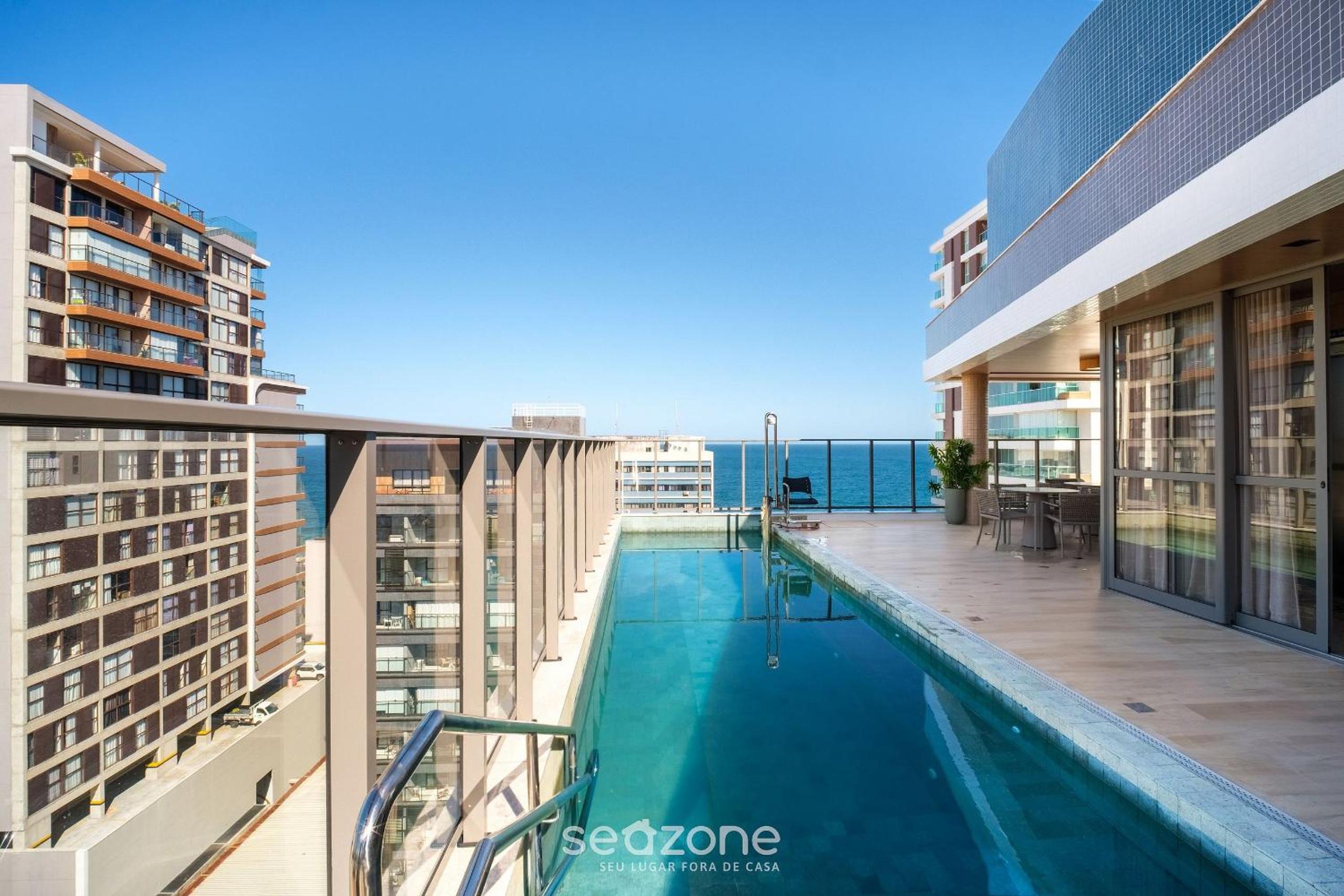 Apartment 180m from the beach in Barra OCB0901
