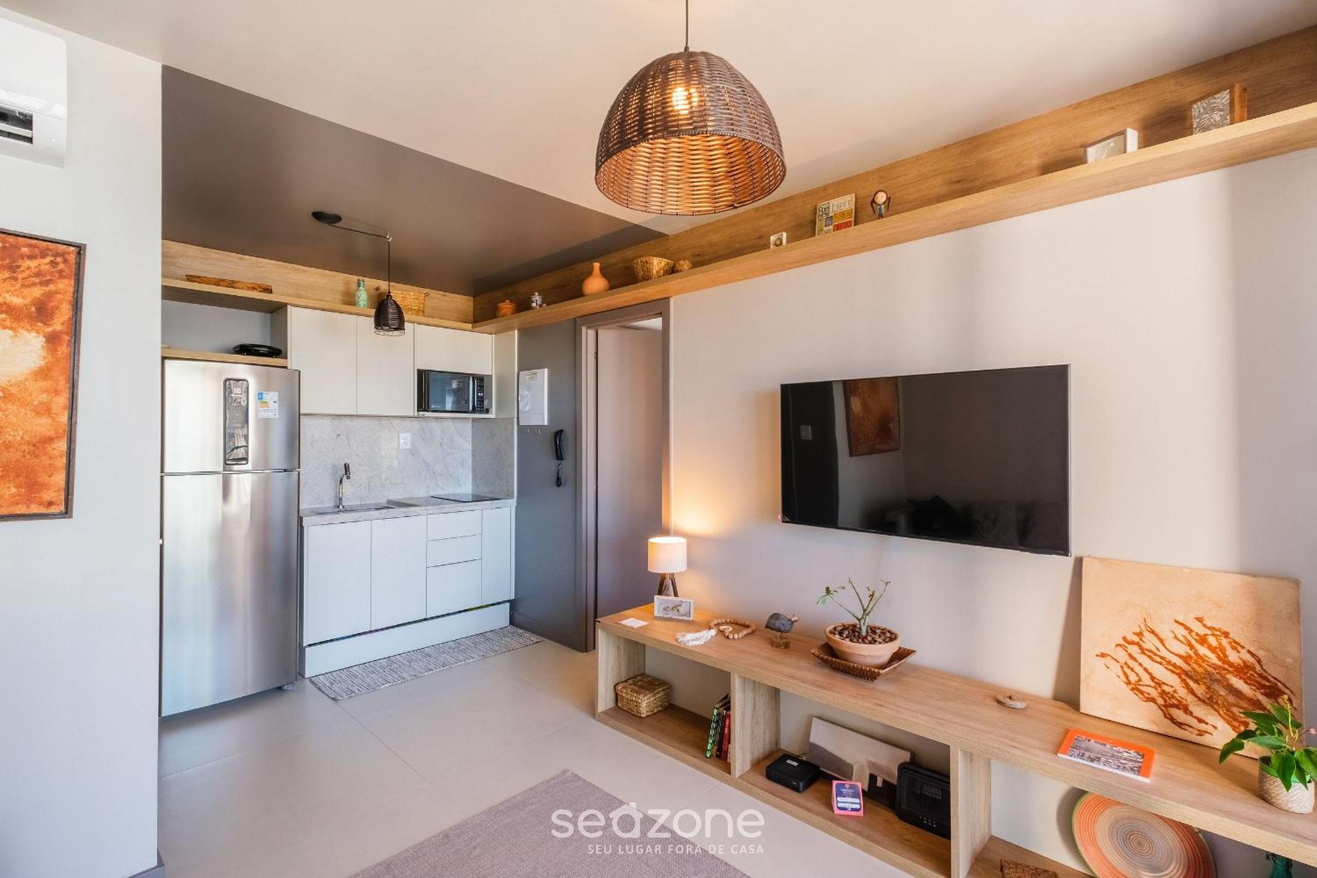 Apartment 180m from the beach in Barra OCB0901