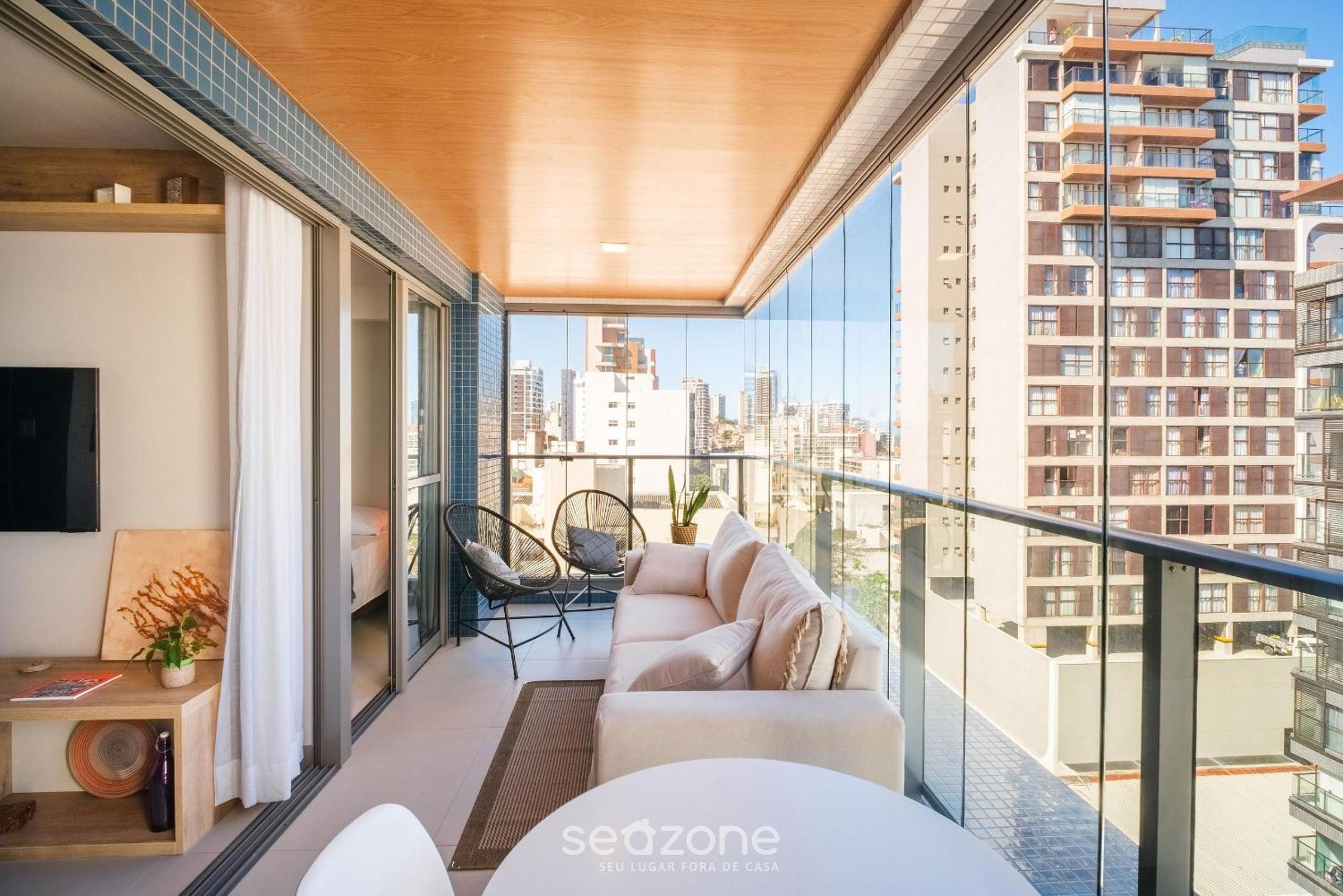 Apartment 180m from the beach in Barra OCB0901