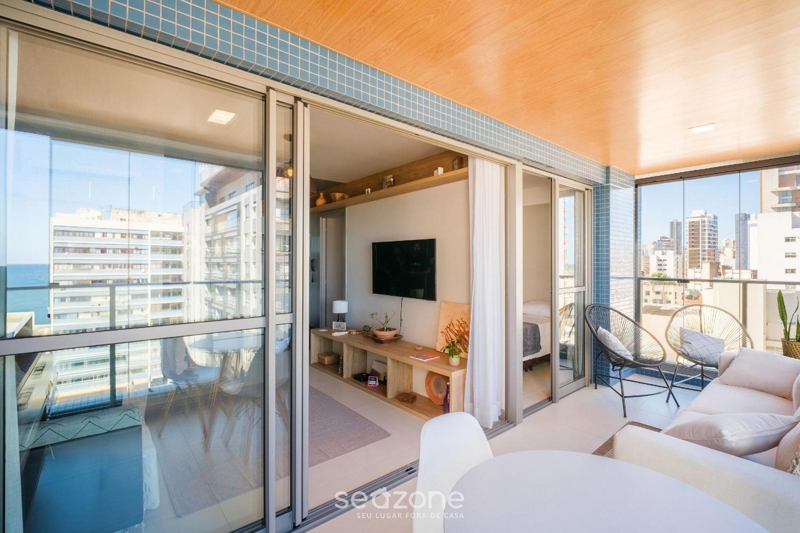 Apartment 180m from the beach in Barra OCB0901