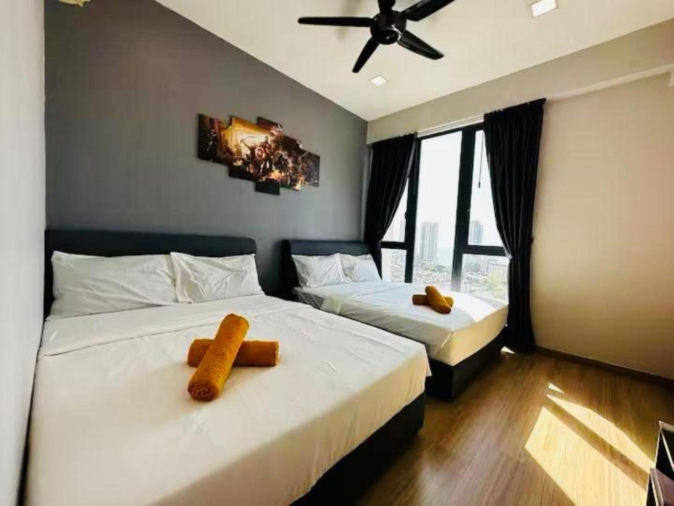 Seaview High-Floor 2BR Suite Bathtub & Sauna near Gurney Jazz Suites 21