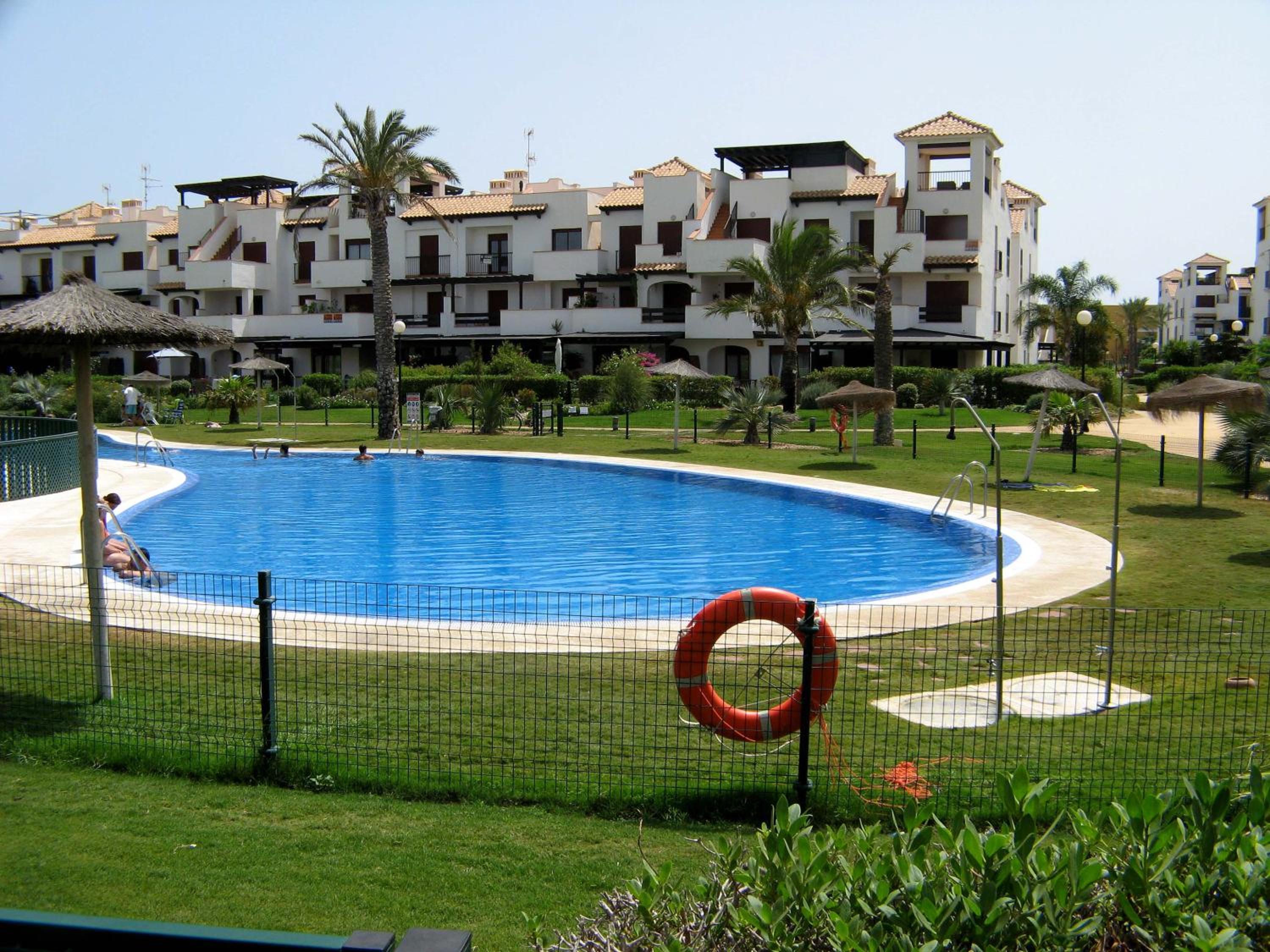 Apartamento VenAVera Playa Jardines de Nuevo Vera D2-0B Bajo Primera Línea WIFI en Vera — recepcion & lobby