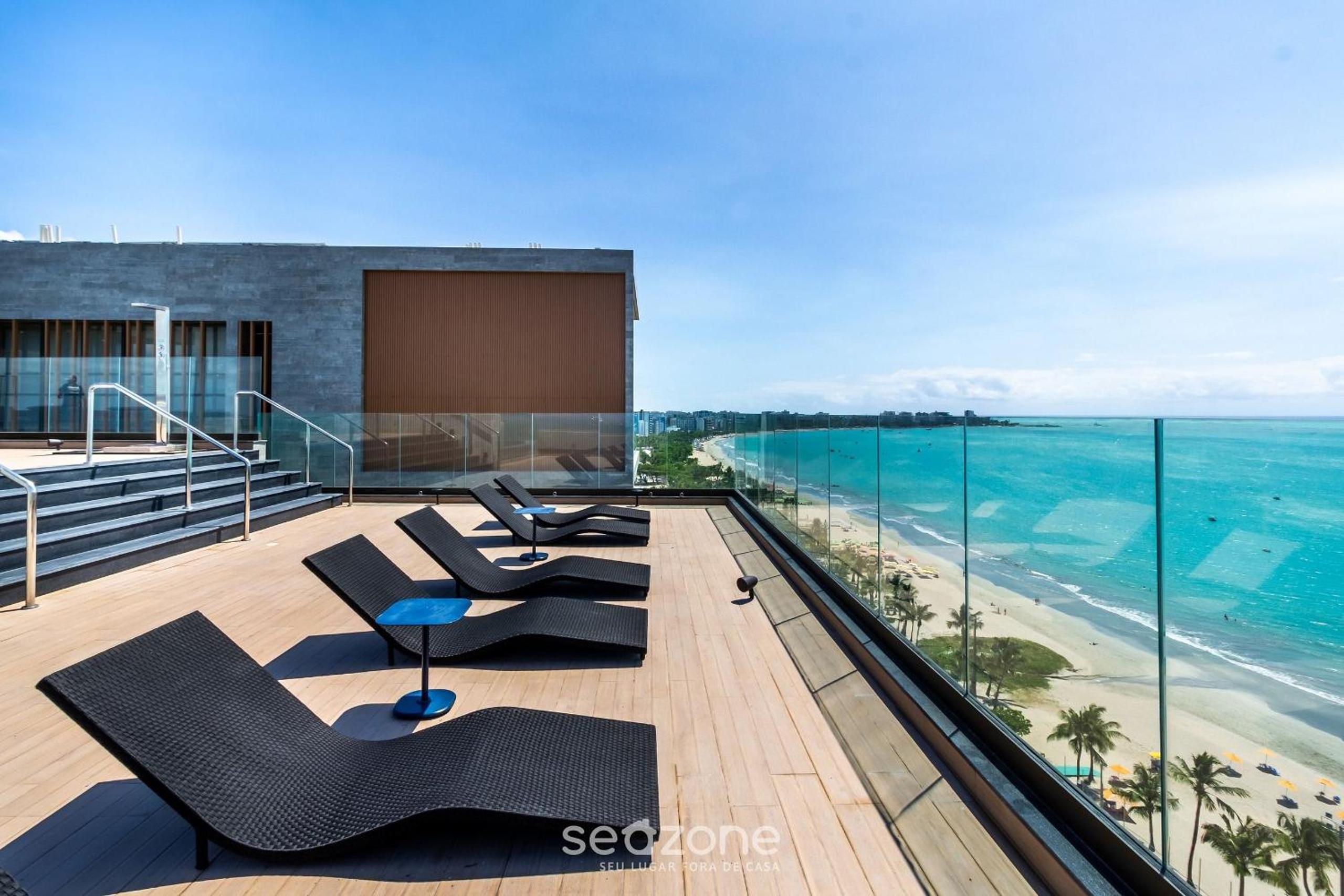 NWTs - Studios with side sea view in Maceió IV